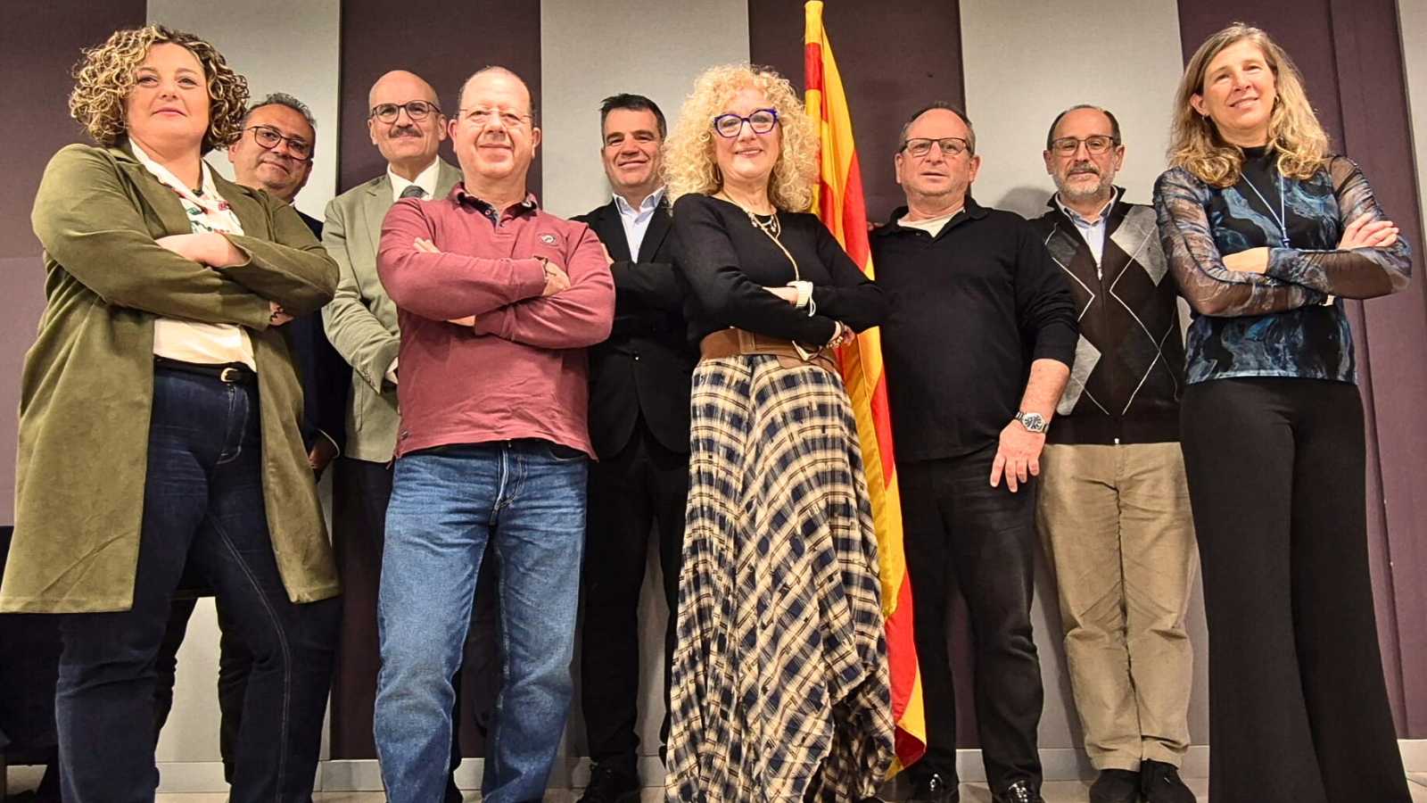Marie Teixidor, en el centre, és la nova presidenta de la Federació Catalana de Rugby | FCR