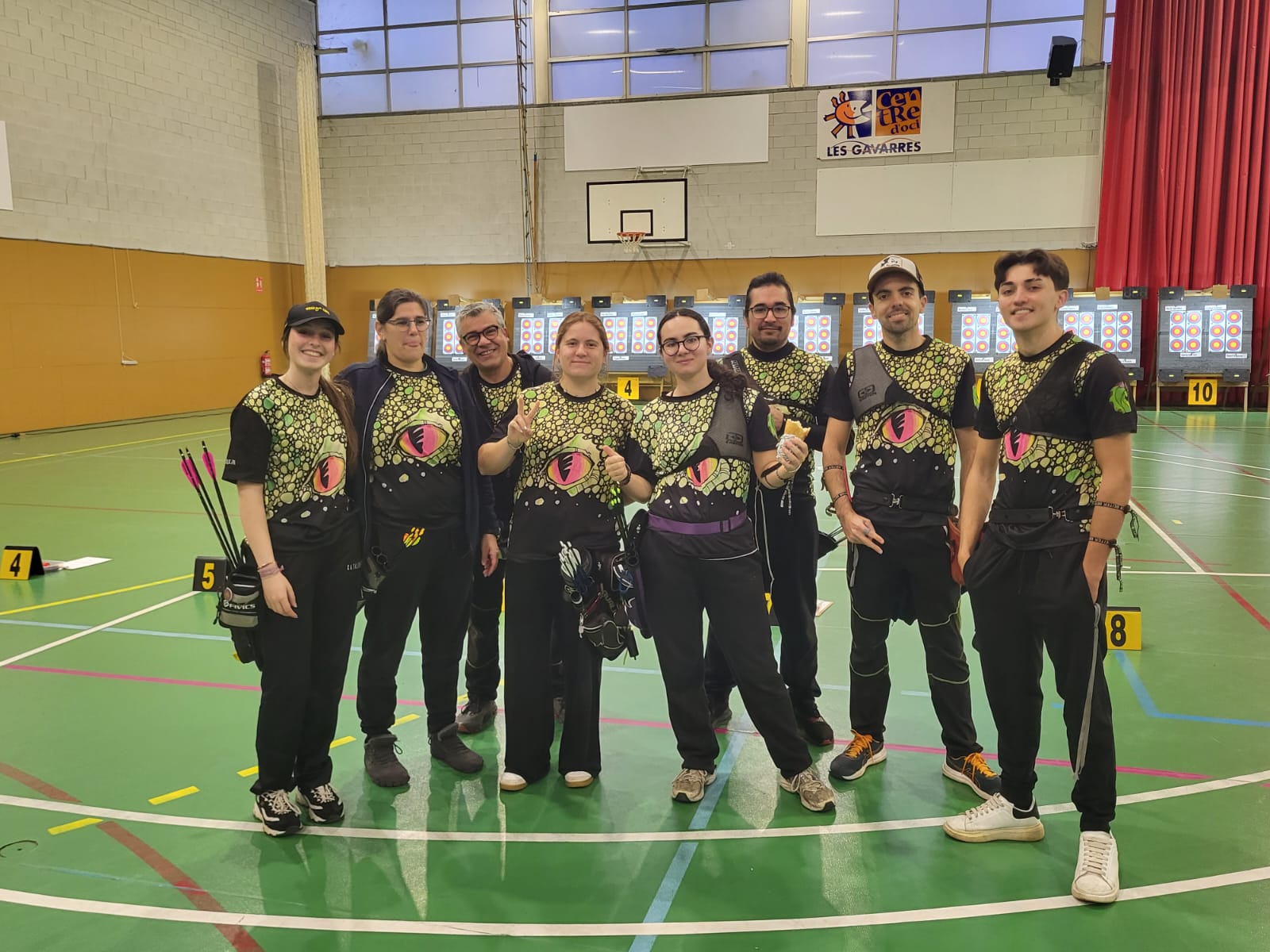 Draco Sagittariis tanca la Lliga Catalana de Sala de tir amb arc amb sis podis més | Draco Sagittariis