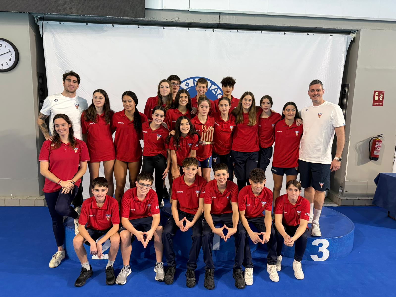 El CN Terrassa, tercer de Catalunya en un gran Campionat Infantil d’Hivern de natació a Sabadell | CN Terrassa