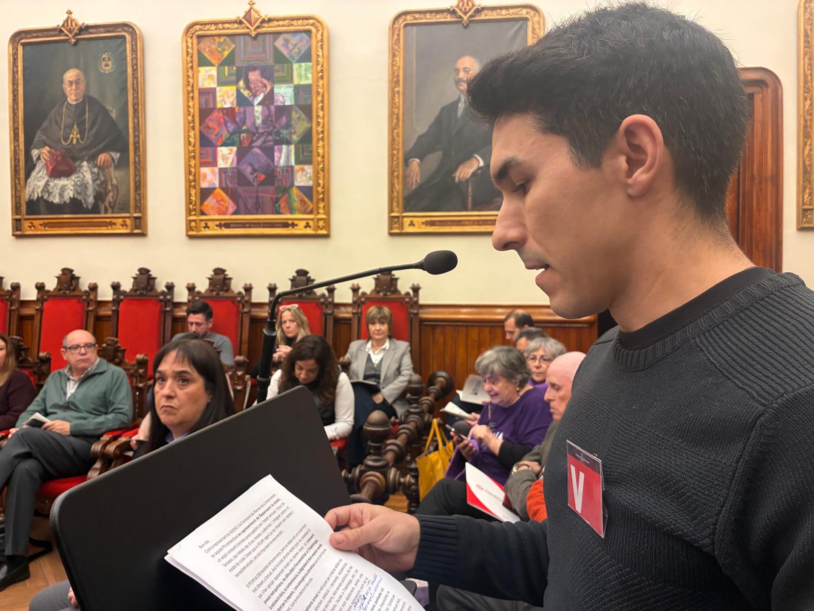 Òscar Galeote, representant de l'Associació per la Defensa i l'Estudi de la Natura (ADENC) | Vicenç Batalla