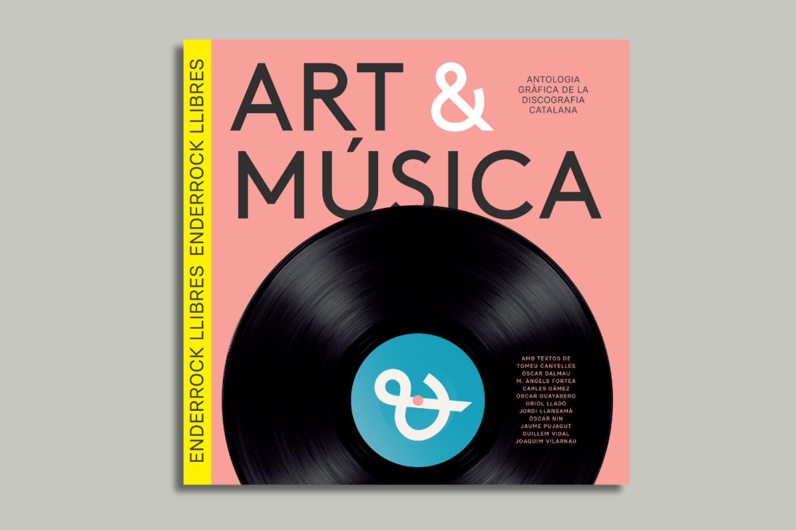 Portada de l'antologia gràfica de la discografia catalana 'Art & Música' | Enderrock Llibres