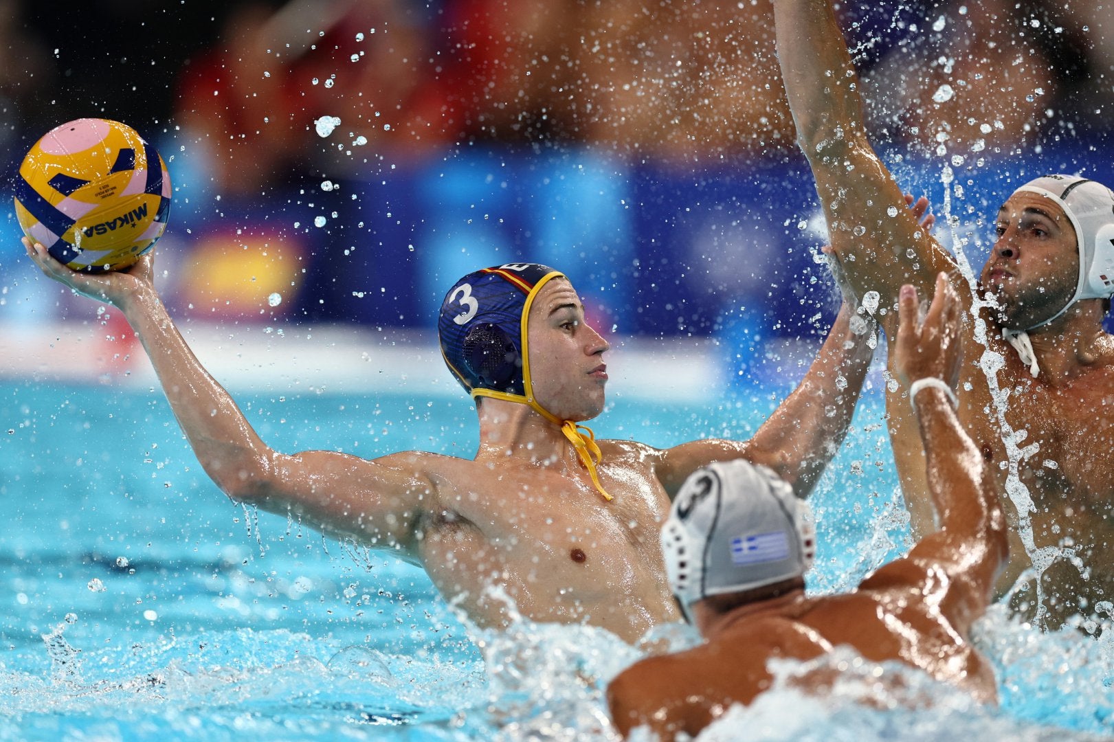 Álvaro Granados amb la selecció espanyola de waterpolo a la Trebinje Cup | RFEN
