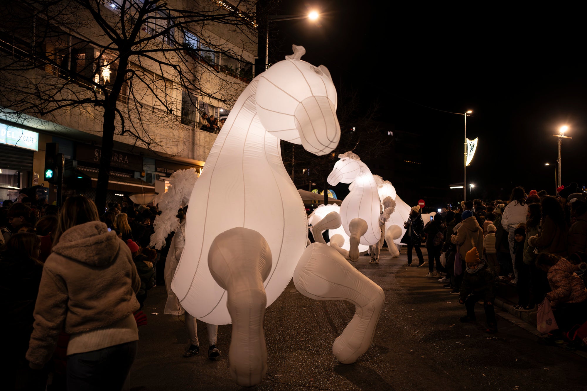 Un any més Ses Majestats els Reis d'Orient han arribat a la ciutat per portar màgia i alegria a tots els infants de Terrassa. Enguany, la Cavalcada de Reis ha estat marcada per les baixes temperatures, les quals van provocar nevades a La Mola i Matadepera. Tot i això, milers de persones es van llençar als carrers per donar una càlida benvinguda a Melcior, Gaspar i Baltasar | Mireia Comas