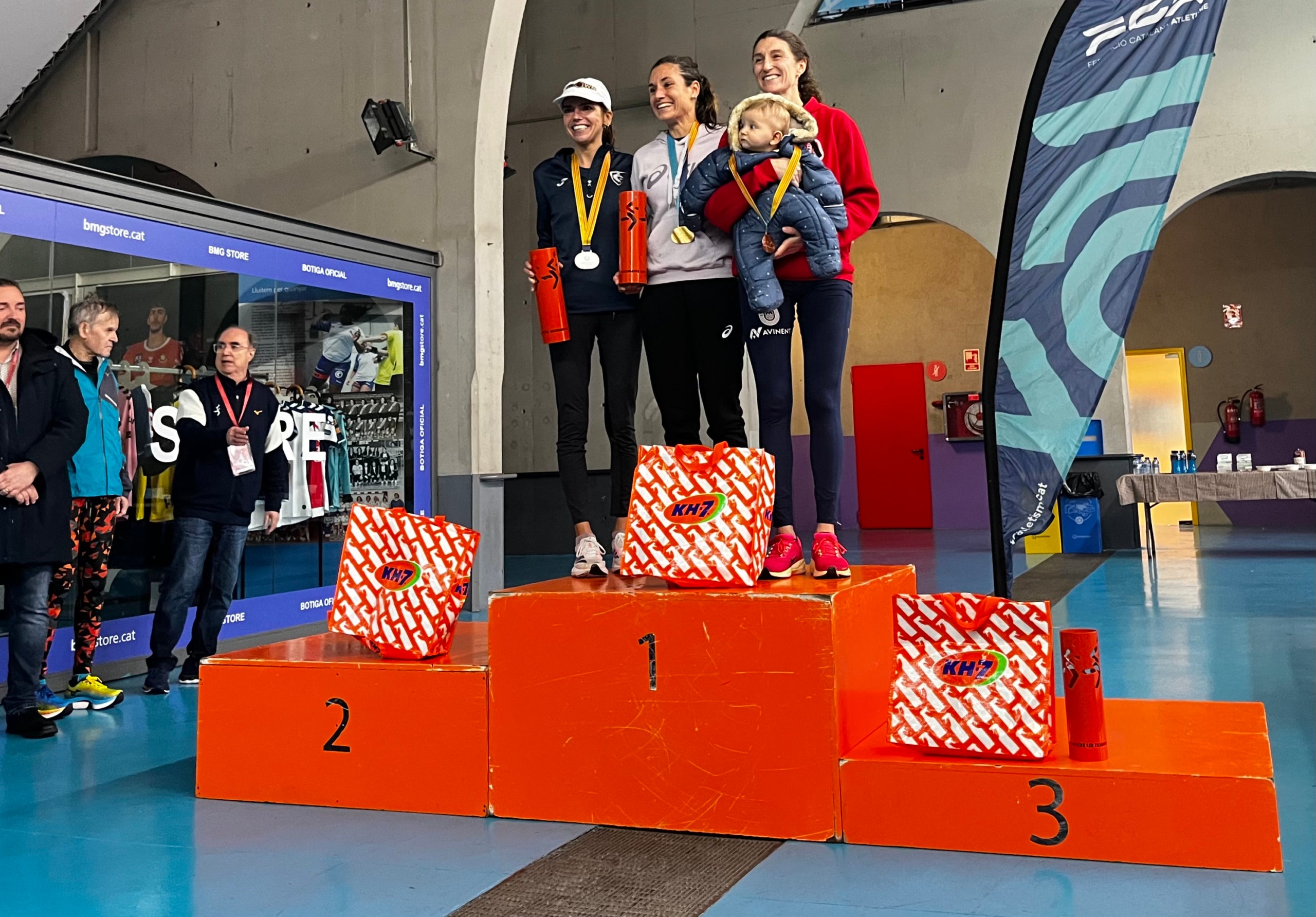 Mireia Guarner ha pujat al tercer calaix del podi al campionat celebrat a Granollers | Premsa Atletes Terres Ebre