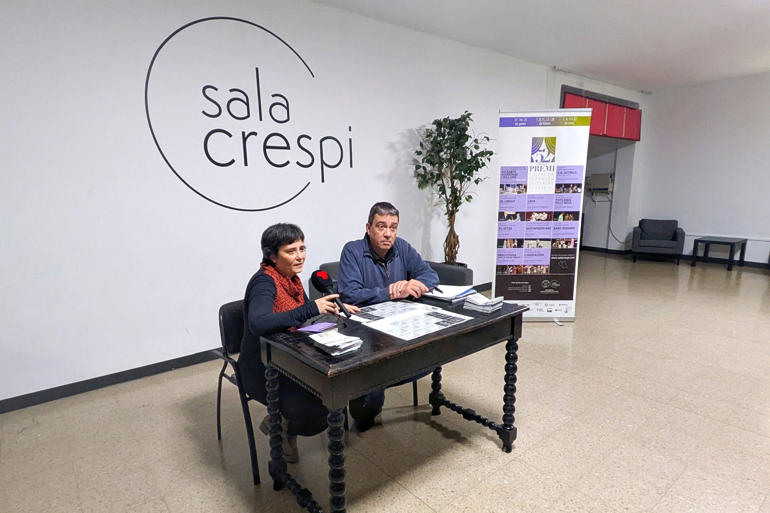 Presentació del 52è Premi Ciutat de Terrassa de teatre | Cedida