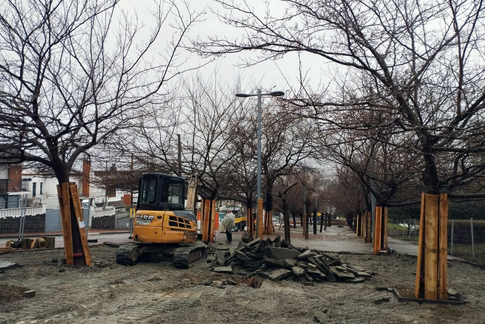 Arrenquen les obres de la plaça de l'avinguda d'Àfrica a Terrassa | Aj. Terrassa