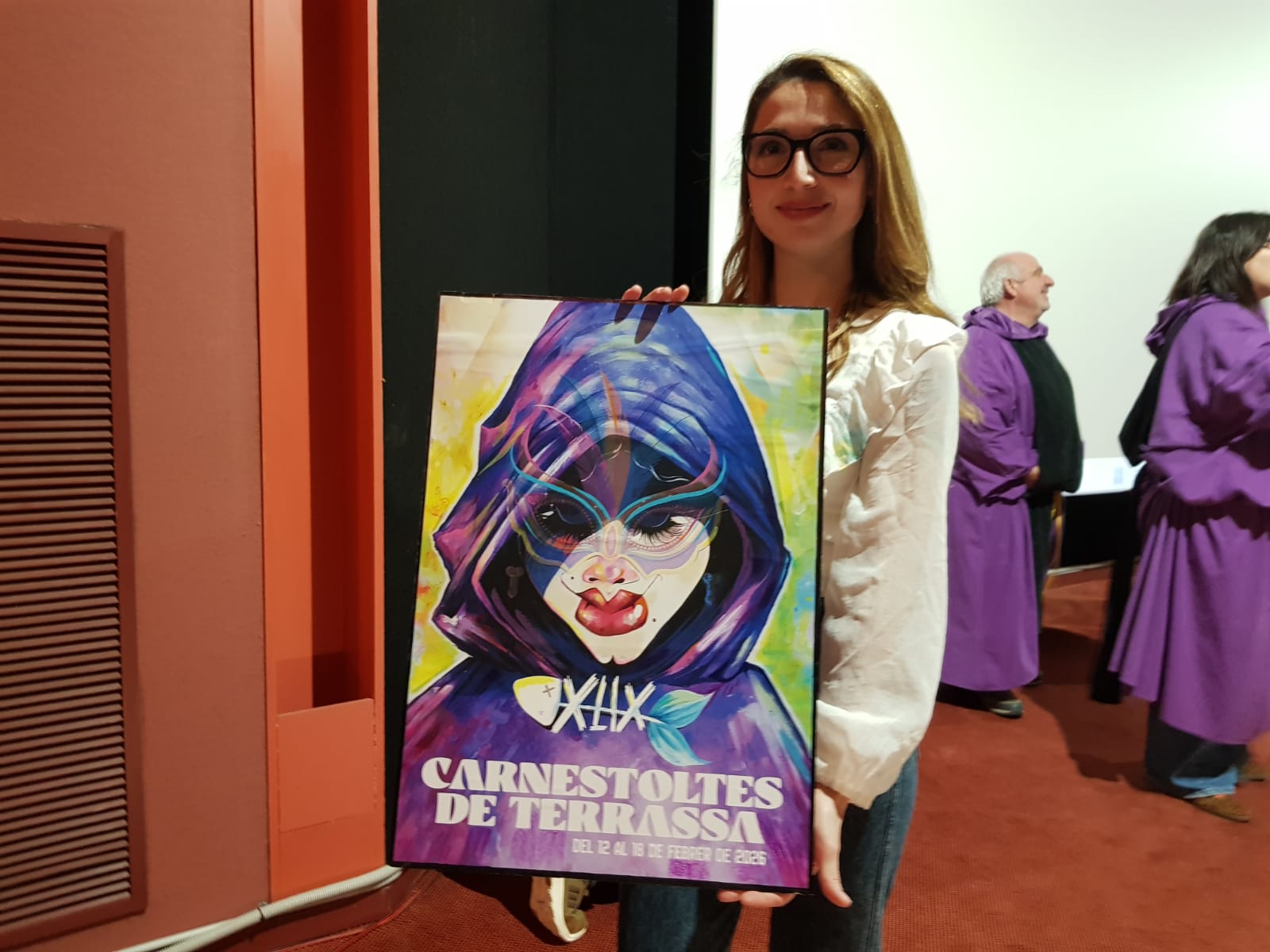Marina Gómez ha estat la guanyadora del cartell del 49è Carnestoltes de Terrassa | Lluïsa Tarrida
