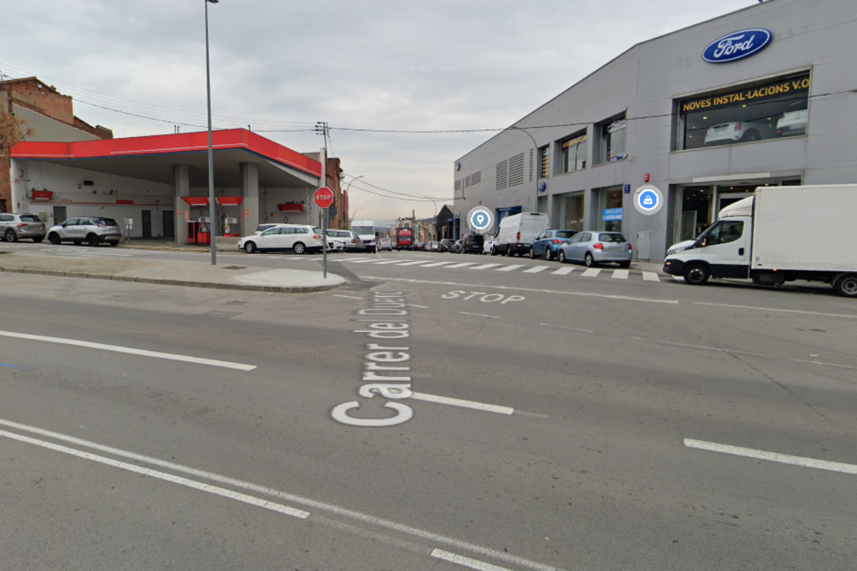 Cruïlla del carrer del Duero amb carretera de Montcada | G.M.
