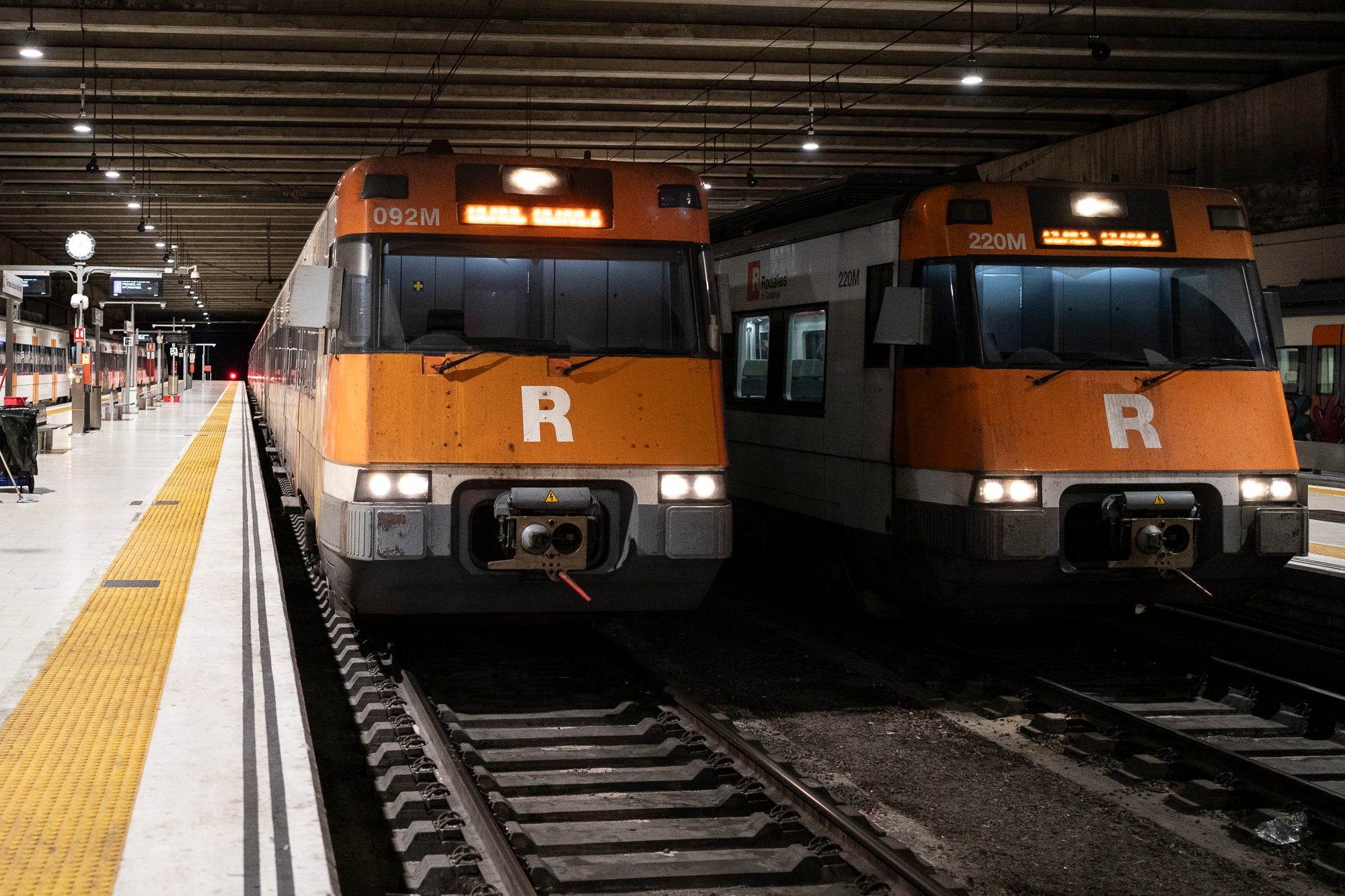 Aturada a Rodalies després de l'accident a Gelida 21.01.2026 | Mireia Comas