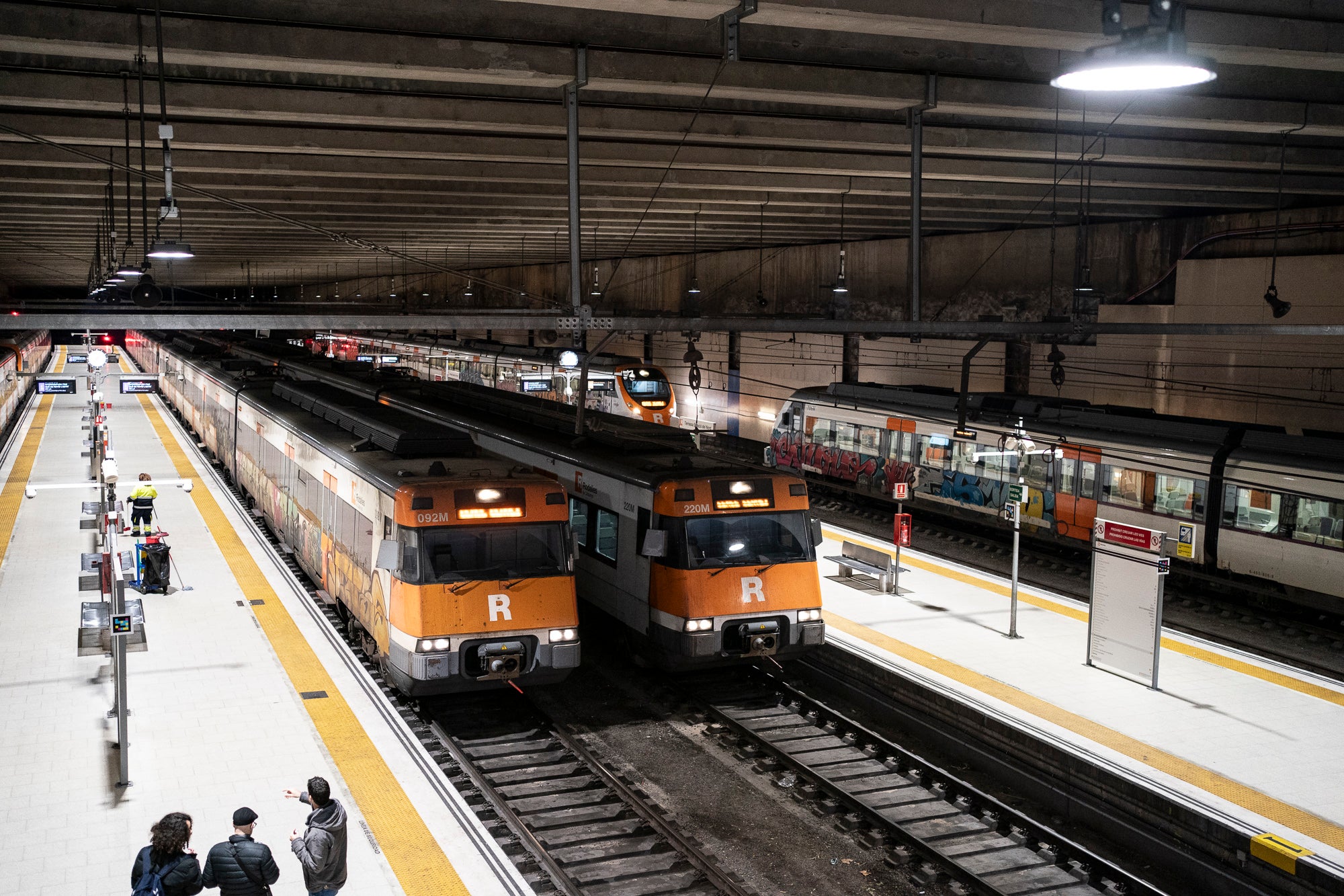 Aturada a Rodalies després de l'accident a Gelida 21.01.2026 | Mireia Comas