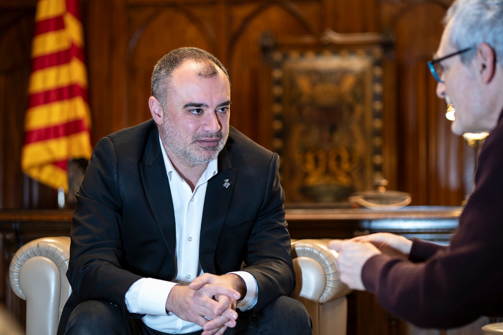 Jordi Ballart, alcalde de Terrassa. 28.01.2026 | Mireia Comas