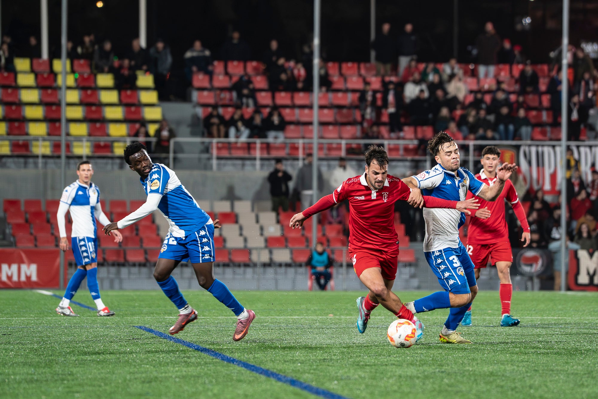 Derbi de Copa Catalana entre el Terrassa FC i el CE Sabadell a l'Estadi Olímpic | Mireia Comas