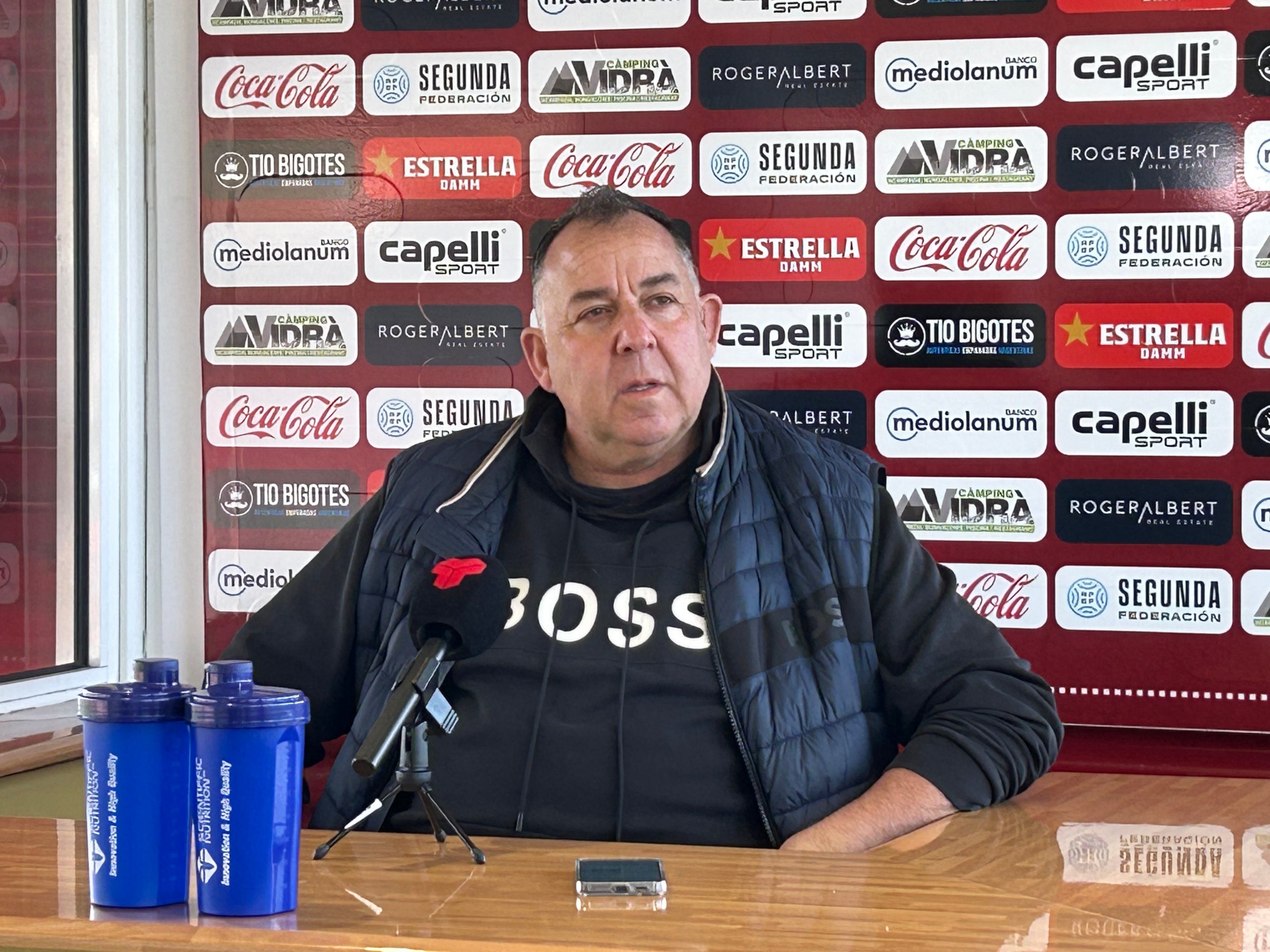 Oriol Alsina a la prèvia dels quarts de final de Copa / Marc Pérez