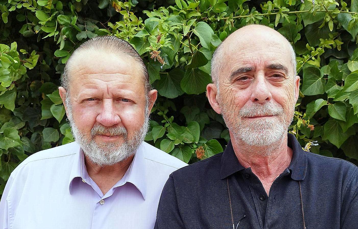 Miguel Adrover i Abelardo Gil són els autors de 'La mort del sicari' | Cedida