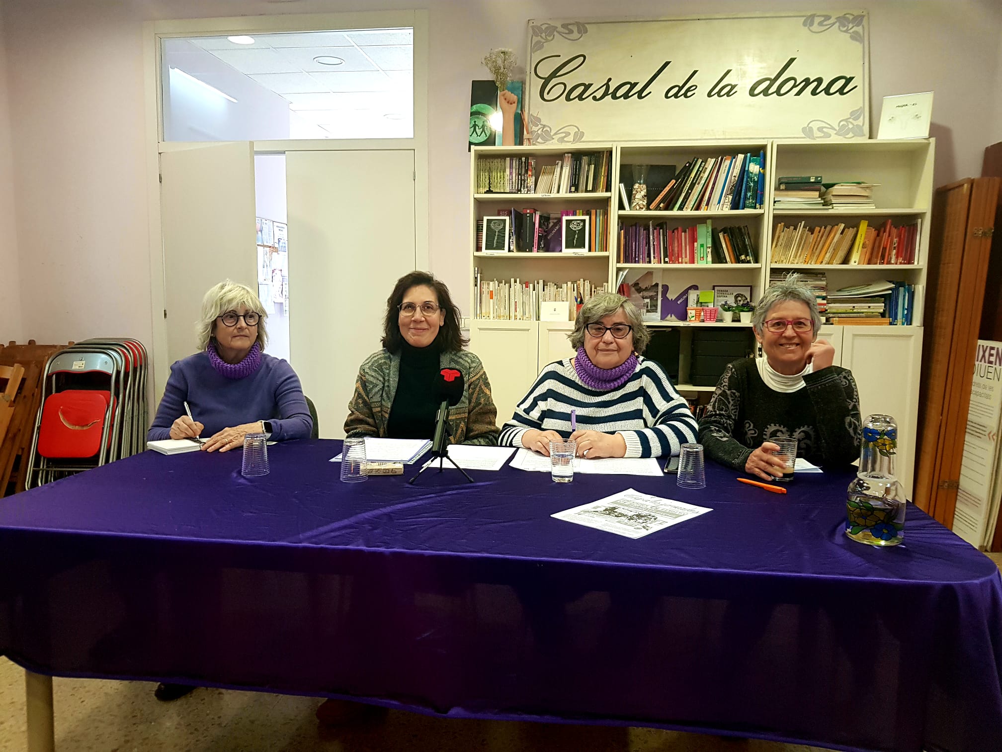 Presentació dels actes pels 40 anys del Casal de la Dona a Terrassa | Lluïsa Tarrida