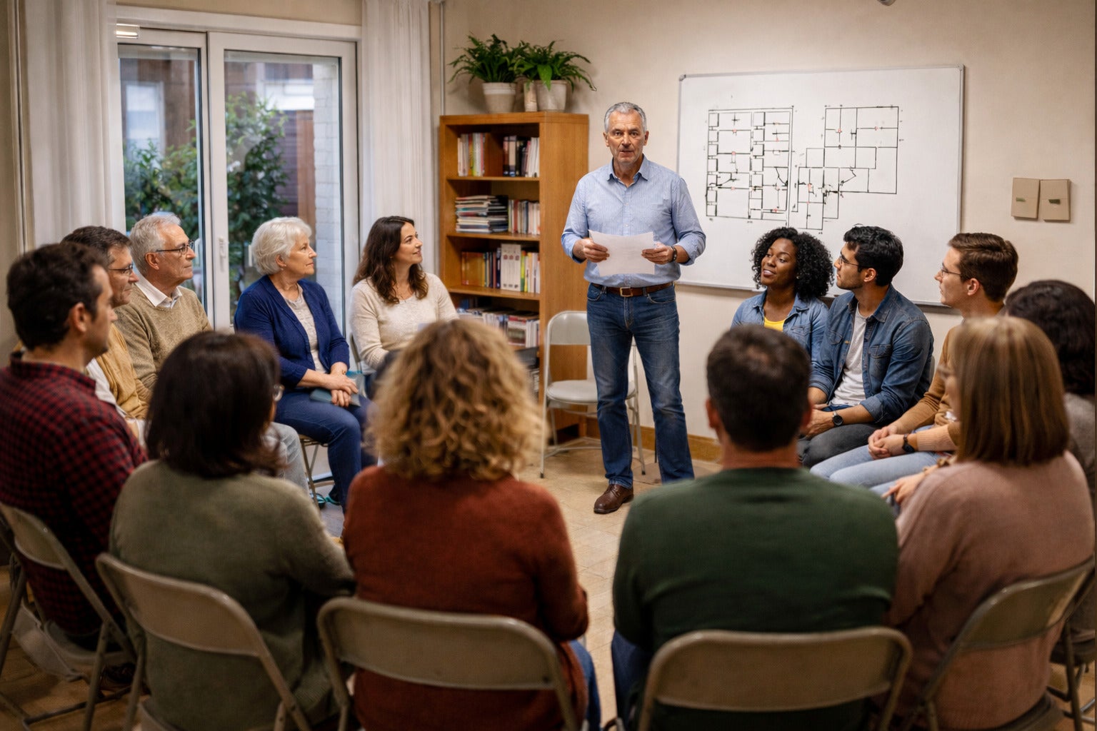 Un professor impartint classe | IA