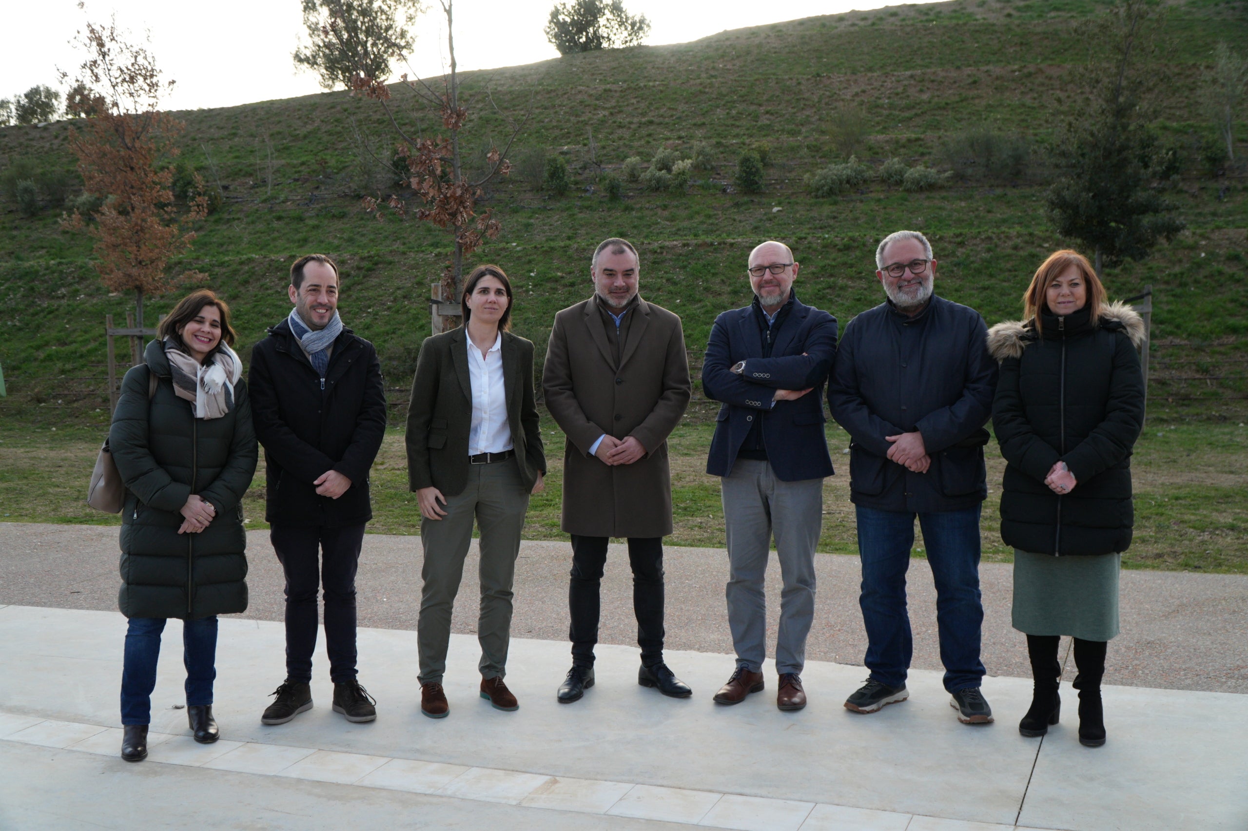 Visita del alcalde Jordi Ballart al proyecto del Plan de Mejora Urbana en el barrio de Roc Blanc | Jan Romero