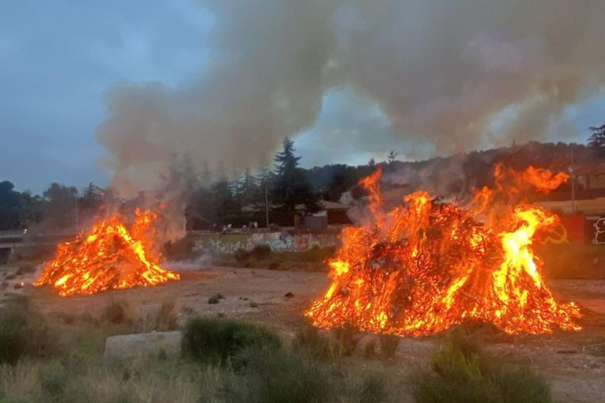 Fogueres de Sant Sebastià a la riera de Matadepera | Jordi Roset