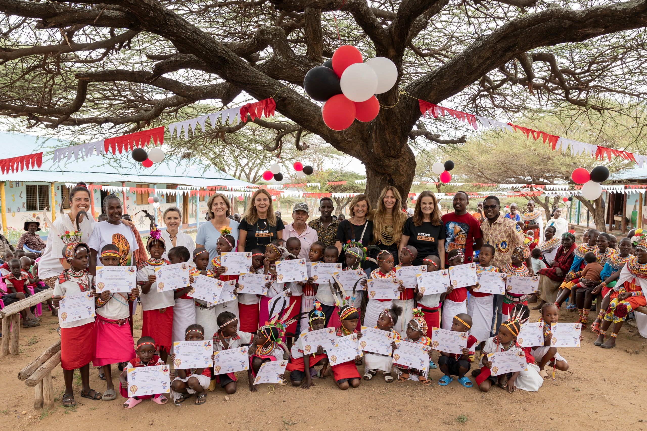 Graduació dels nens de la guarderia Sta Theresa Nursery Sschool | ONG Active Africa