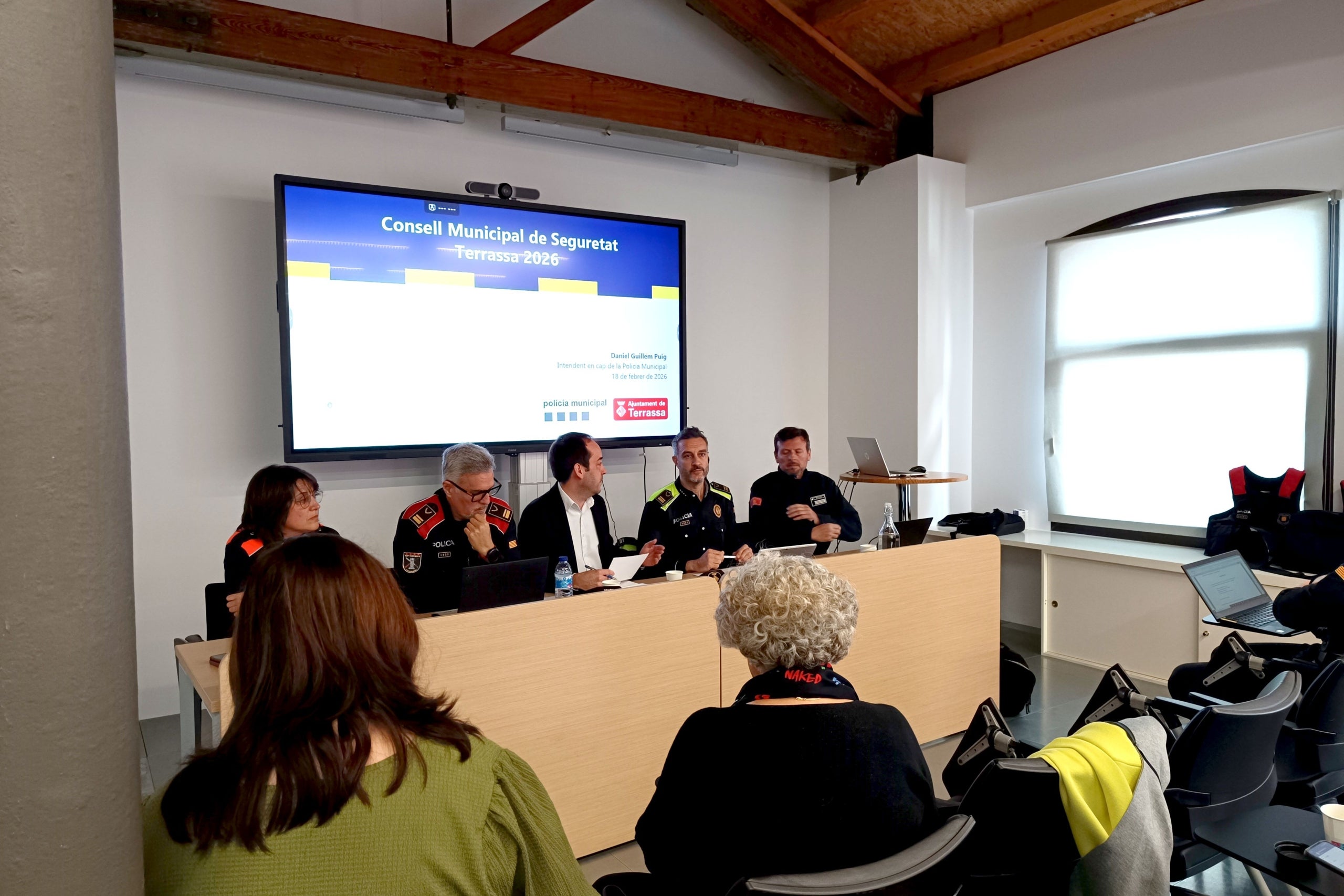 El tinent d'alcalde de l'Àrea de Territori i Habitatge i regidor de Seguretat, Xavier Cardona, ha presidit aquest matí el Consell Municipal de Seguretat | Ajuntament de Terrassa