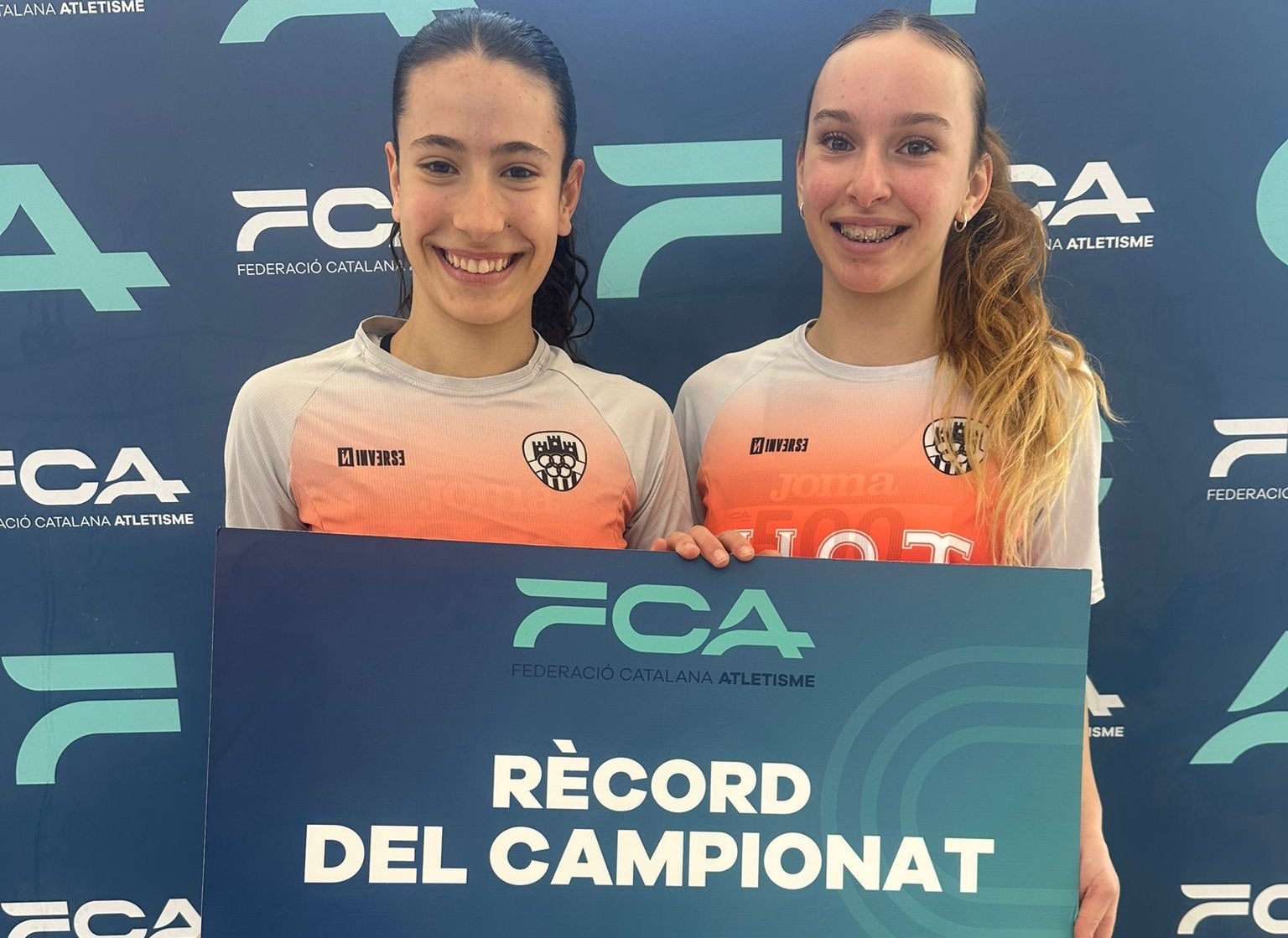 Laia Morera i Jana Franch han fet rècord en el salt de llargada al campionat sub16 | UAT