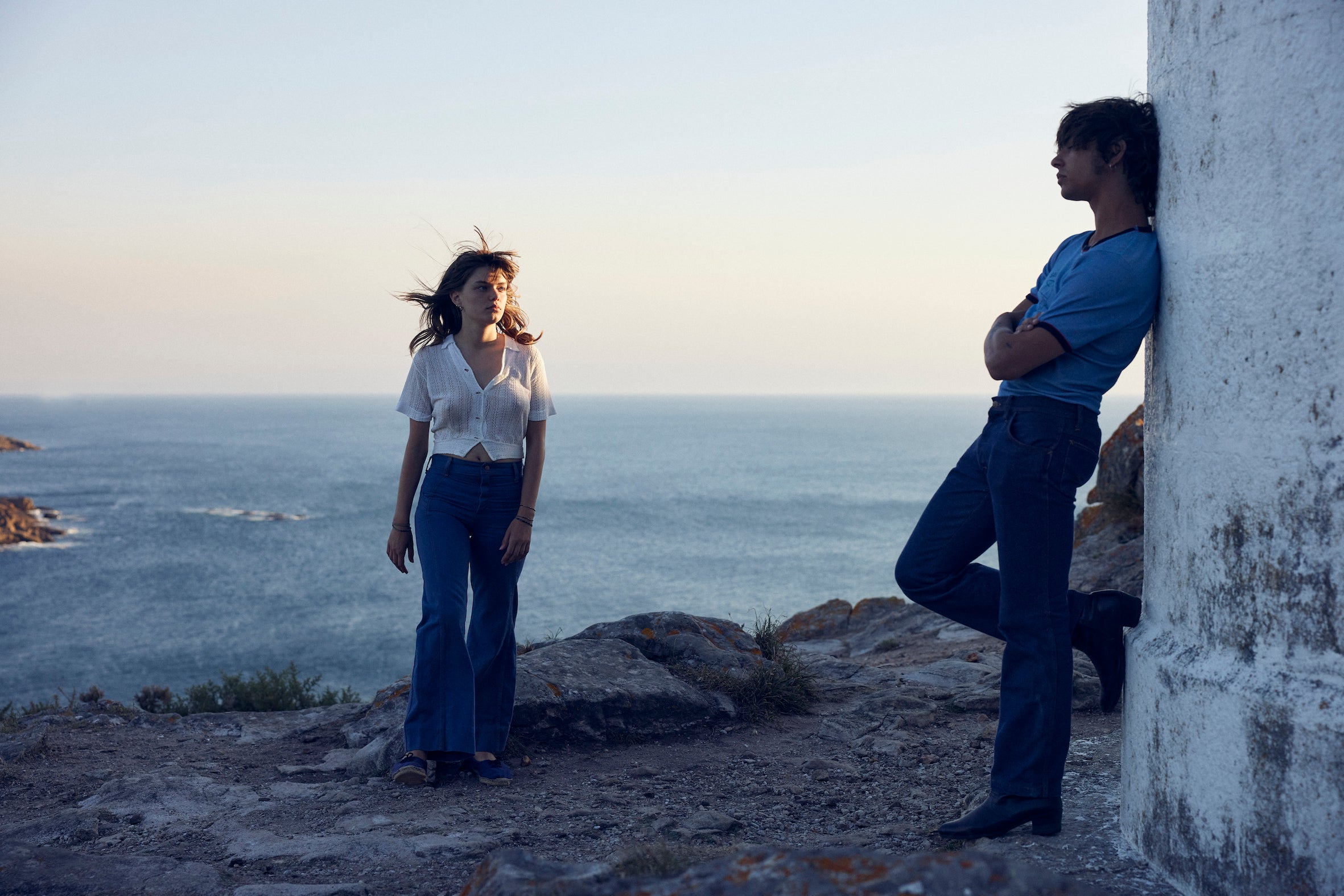 Els dos protagonistes de 'Romería', l'últim film de Carla Simón | Diputació de Barcelona