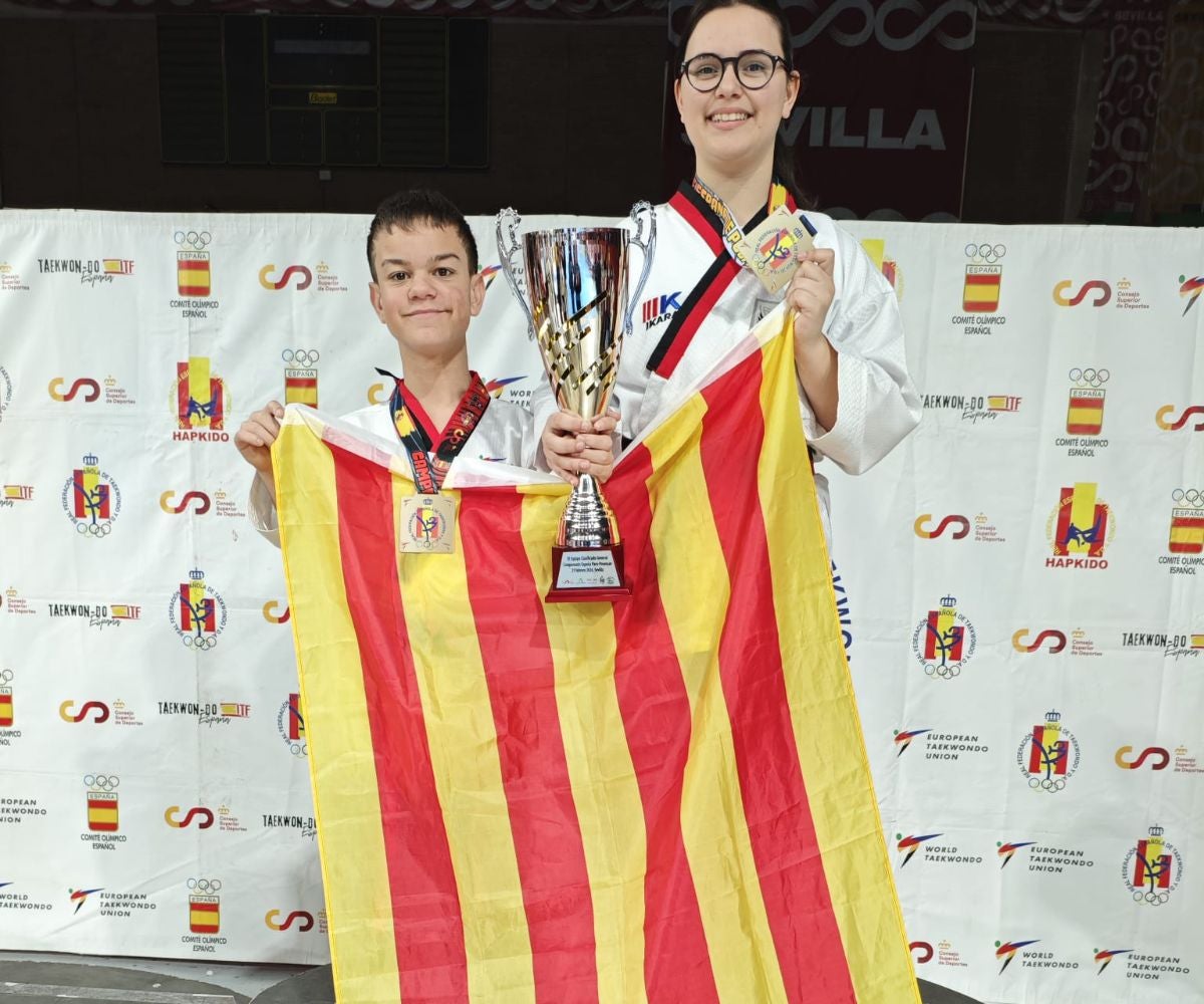 Doble or de l'egarenc Guillem Ramos al Campionat d'Espanya de Parapoomsae | Cedides