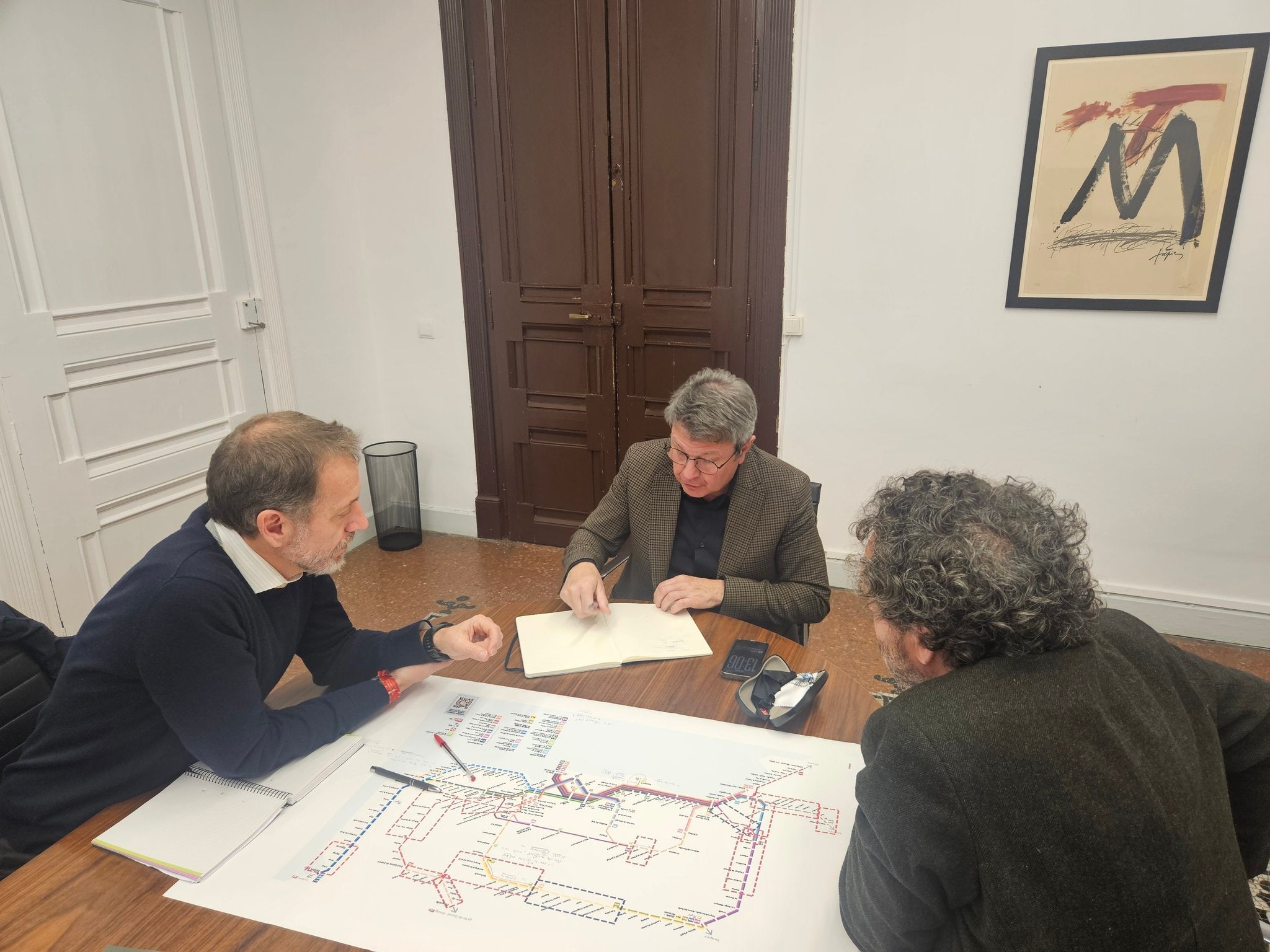 Trobada de Transports amb Renfe per analitzar l'estat de la xarxa | X de J.A.S.