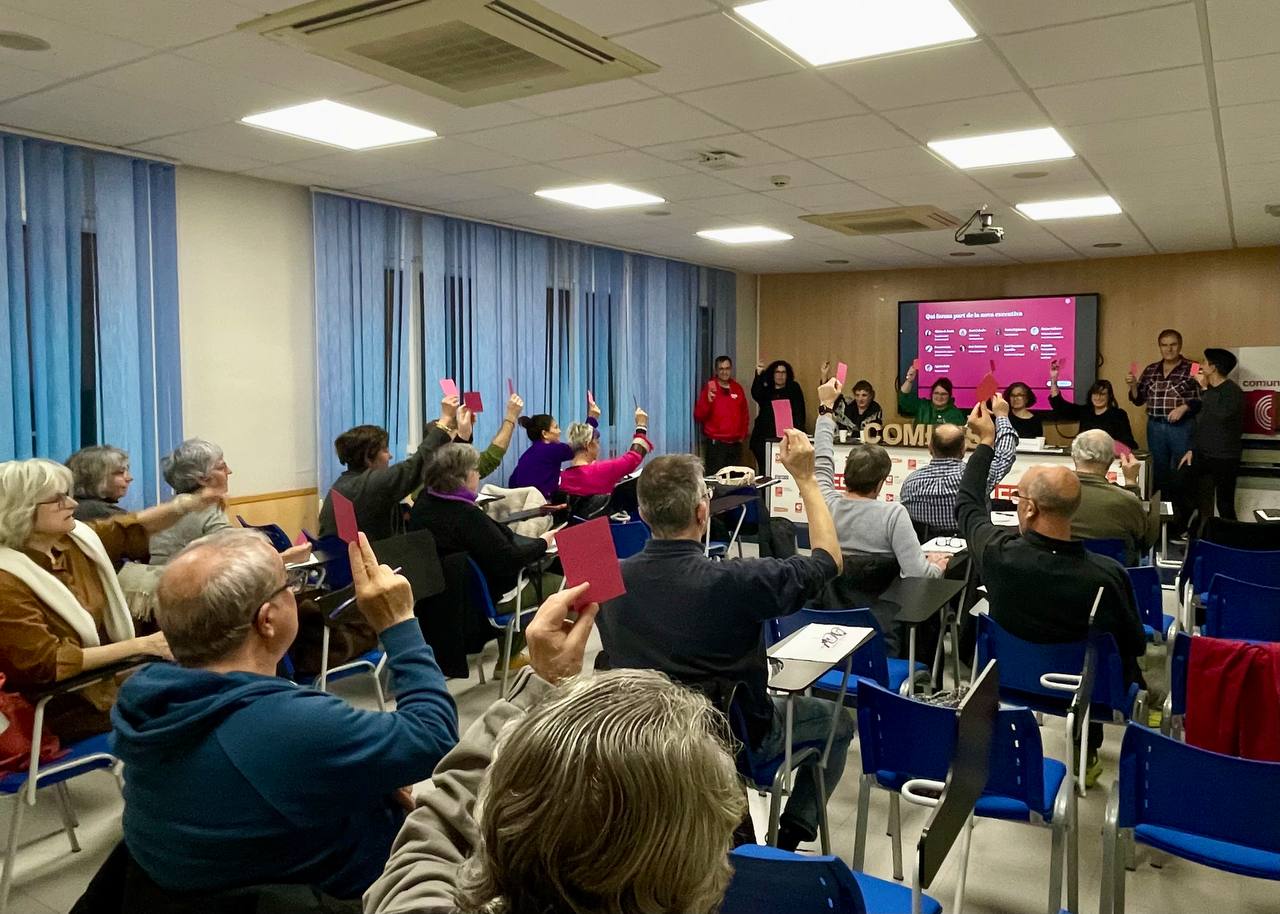 L'assemblea dels Comuns de Terrassa aquesta setmana a la seu de CCOO | Comuns Terrassa