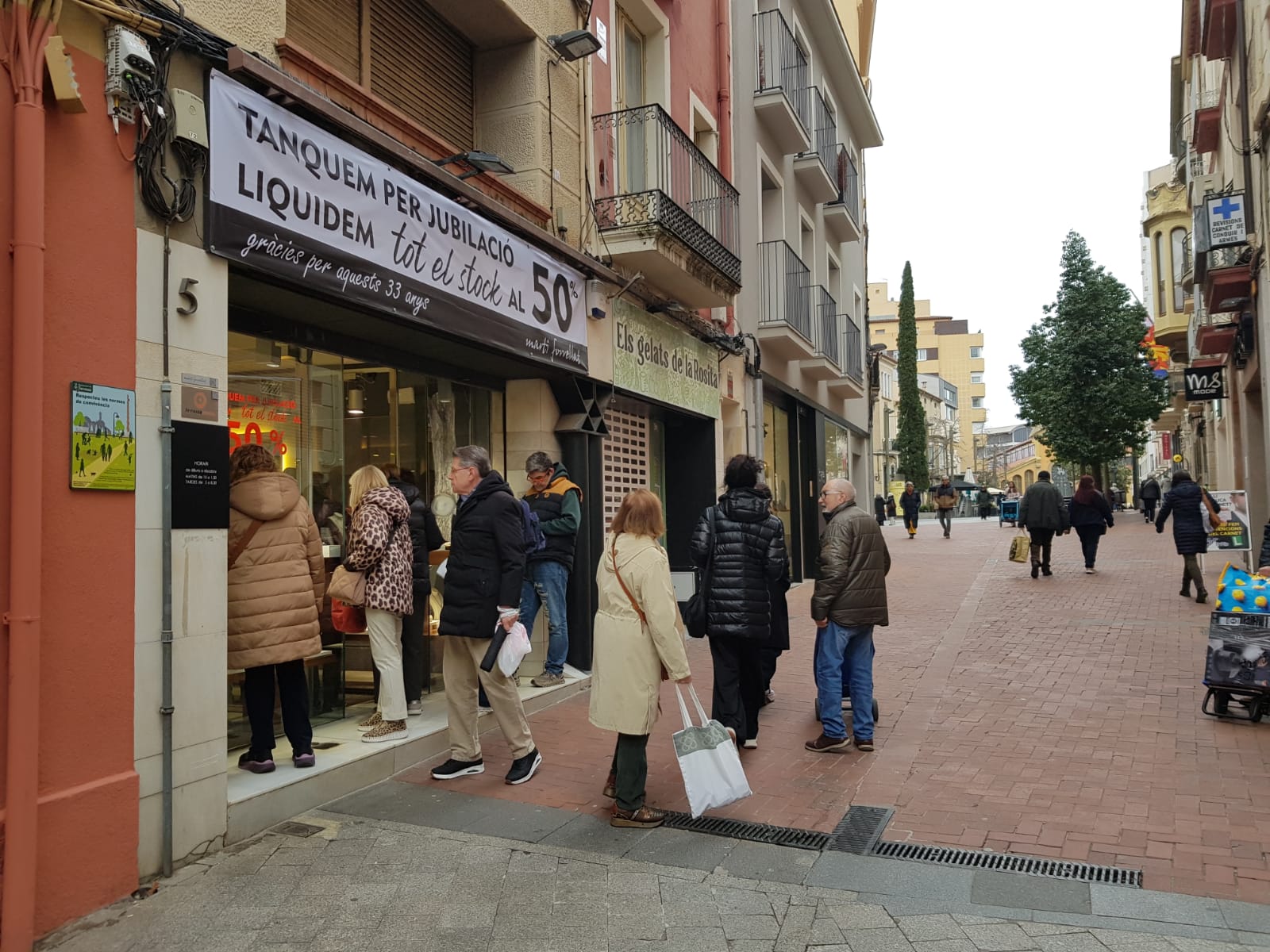 Joieria Forrellat s'acomiada amb grans descomptes | Lluïsa Tarrida