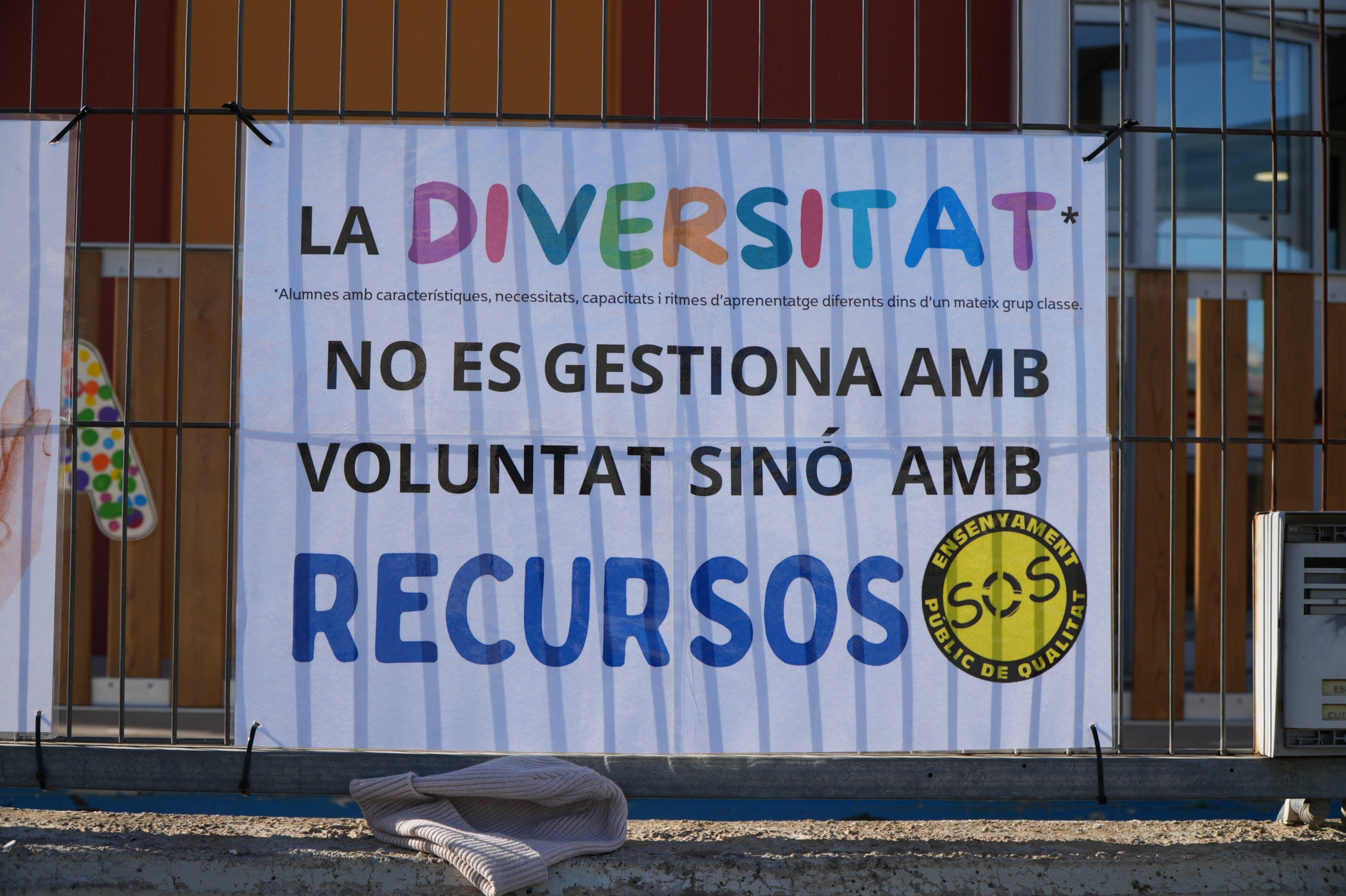 Els docents reclamen més recursos per atendre la diversitat a les escoles de Terrassa | Jan Romero