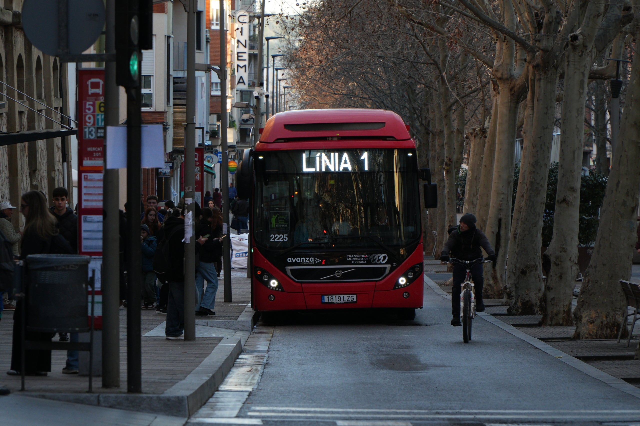 Autobús de la línia 1 de TMESA | Jan Romero