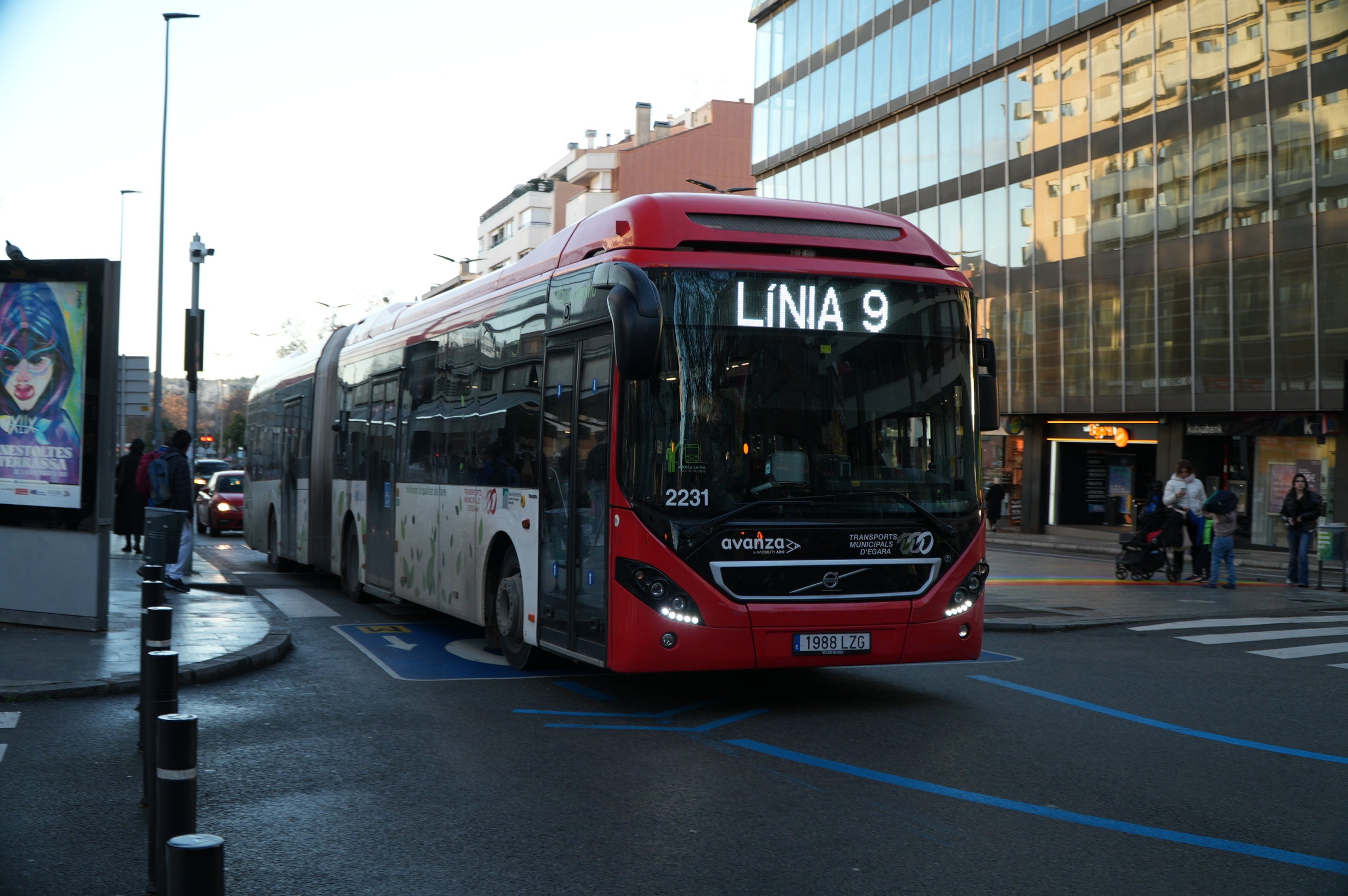 Autobús de la línia 9 de TMESA | Jan Romero
