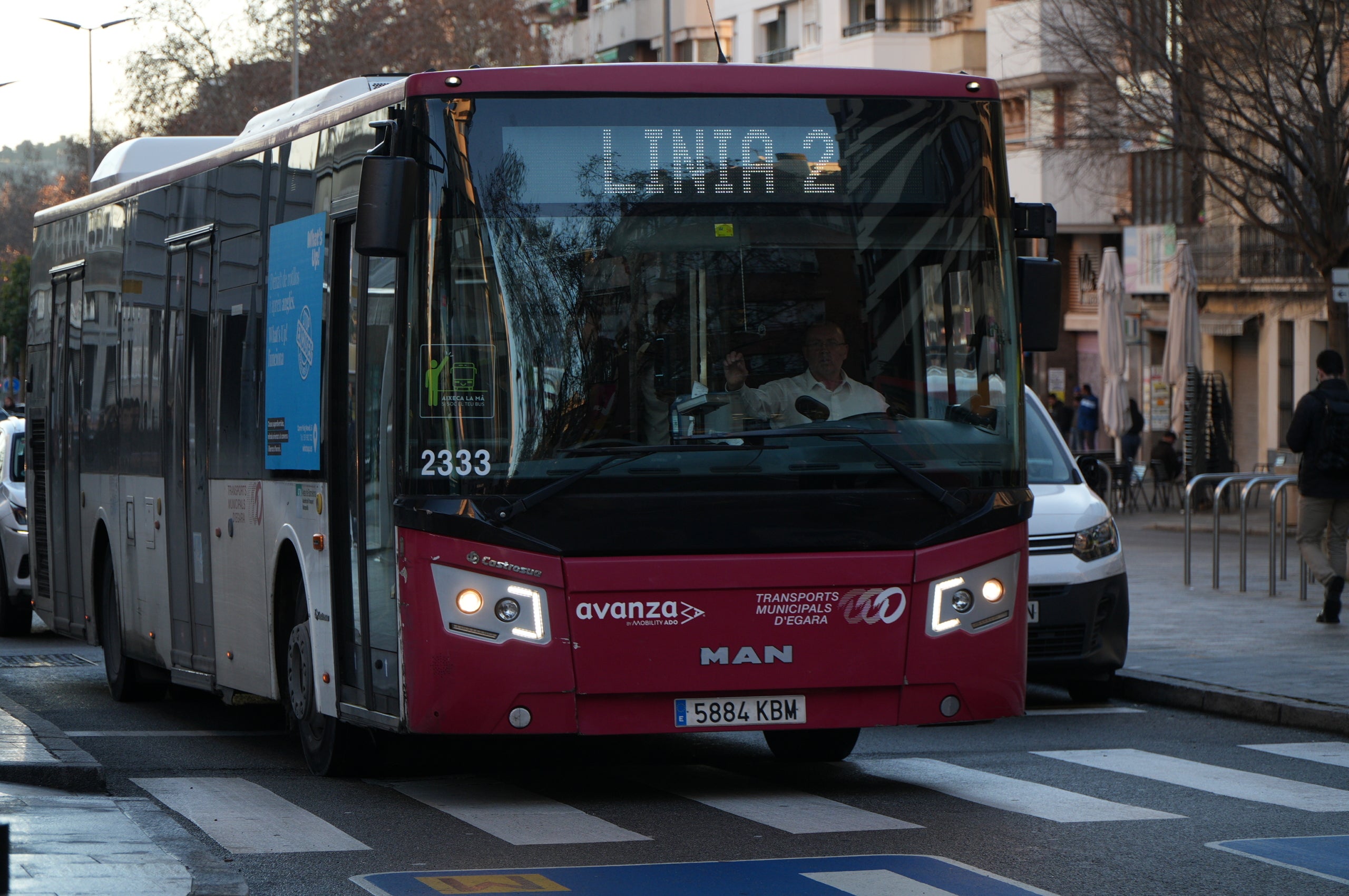 Autobús de la línia 2 de TMESA | Jan Romero