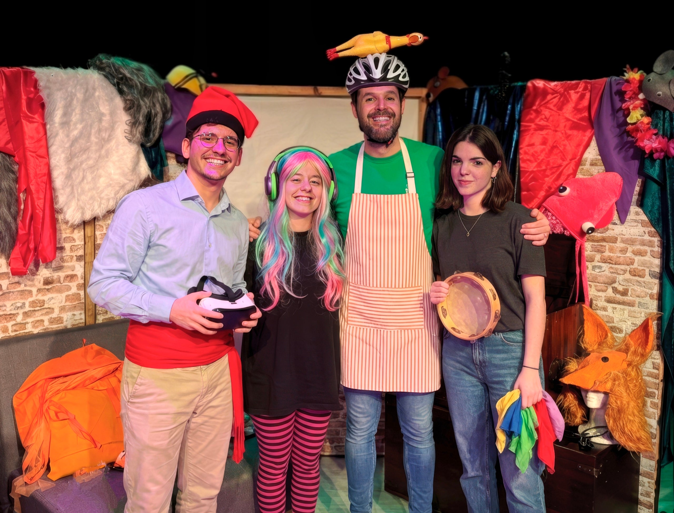 Produccions A Tres Quarts estrena L’Equip Patxoca: i el misteri del Rei Carnestoltes a laSala | Cedida