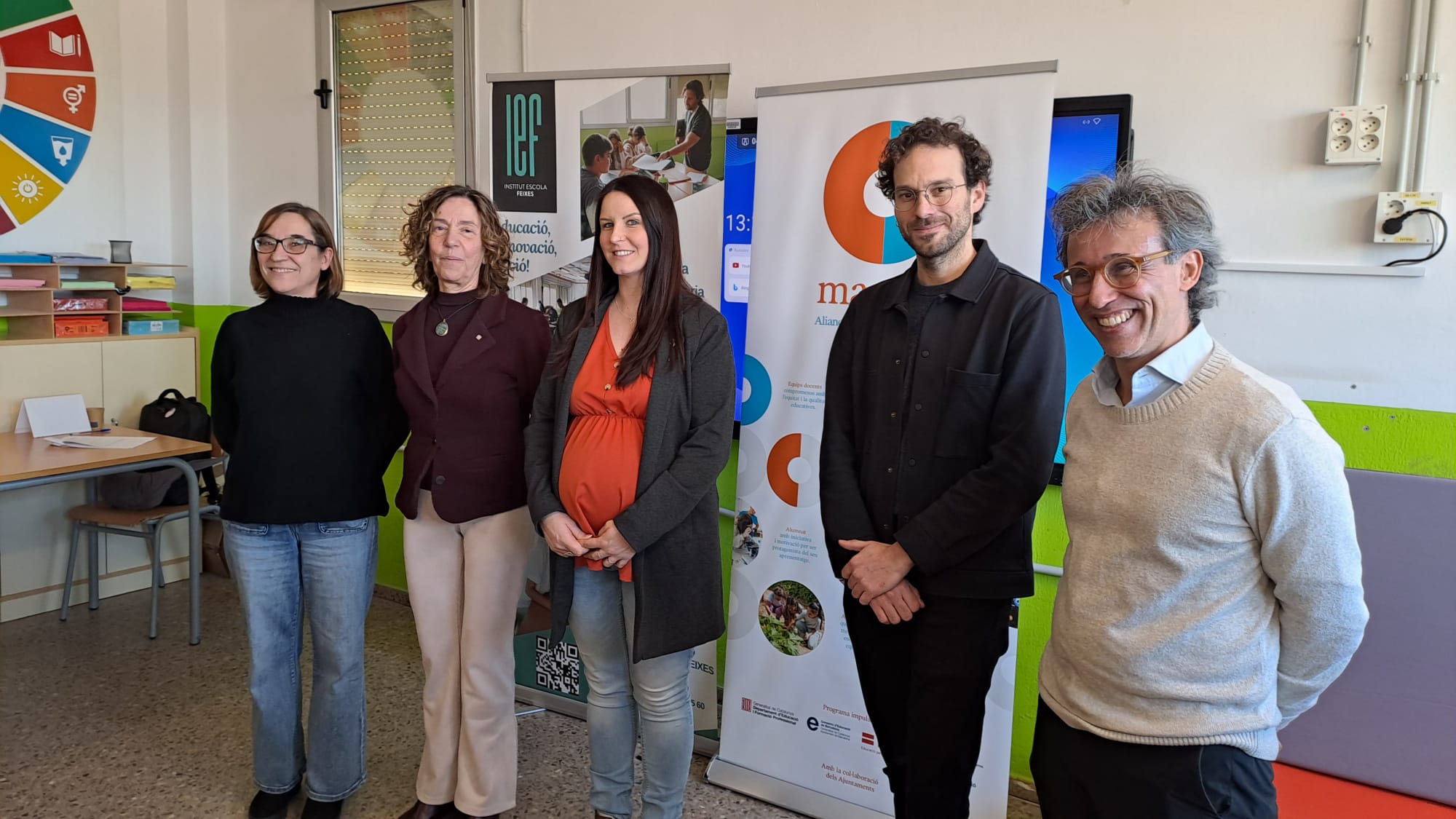 L'Institut Escola Feixes, el Parc Audiovisual de Catalunya i la Filmoteca de Catalunya han oficialitzat la seva aliança en el marc del programa 'Magnet' | Oriol Manrique