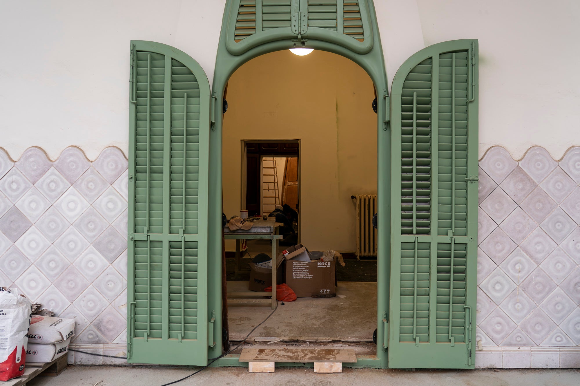 Obres de rehabilitació de la Masia Freixa, 06.03.2026 | Mireia Comas