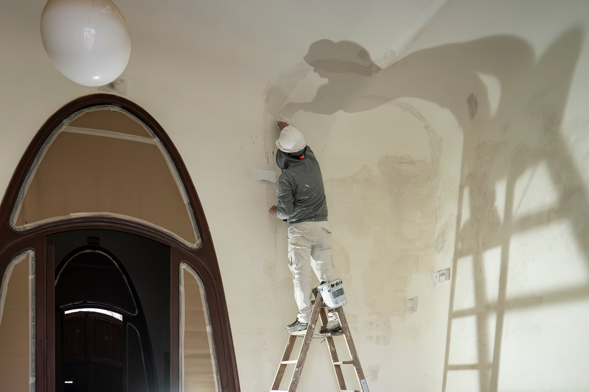 Obres de rehabilitació de la Masia Freixa, 06.03.2026 | Mireia Comas