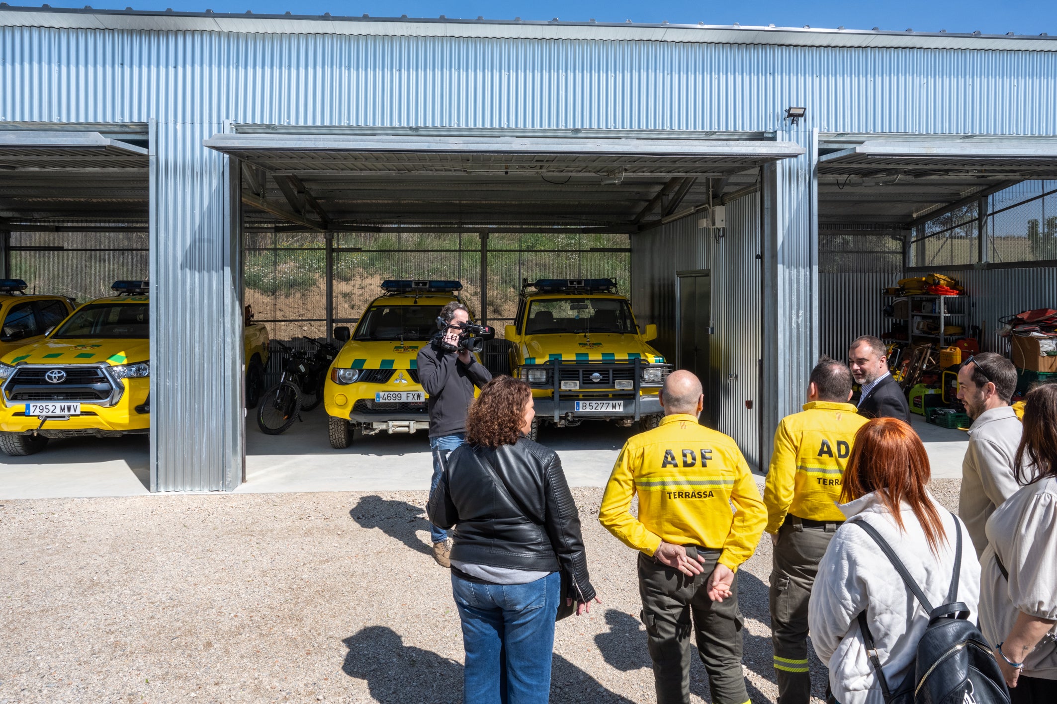 Visita al nou mòdul d'aparcament de l'ADF als Bellots de Terrassa | Gemma Miralda