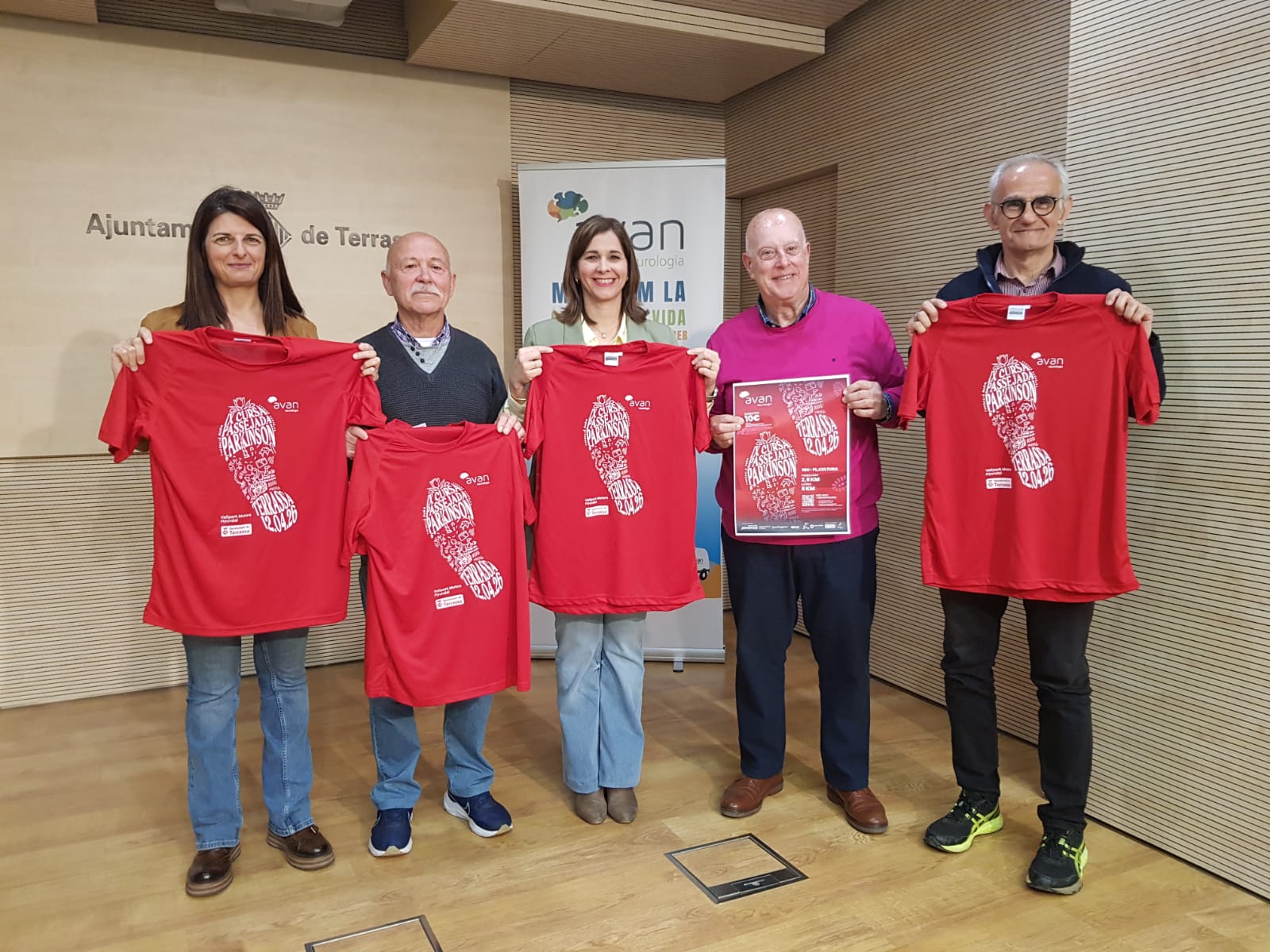 Presentació de la IX Cursa i passejada pel Parkinson a Terrassa de l'AVAN | Lluïsa Tarrida