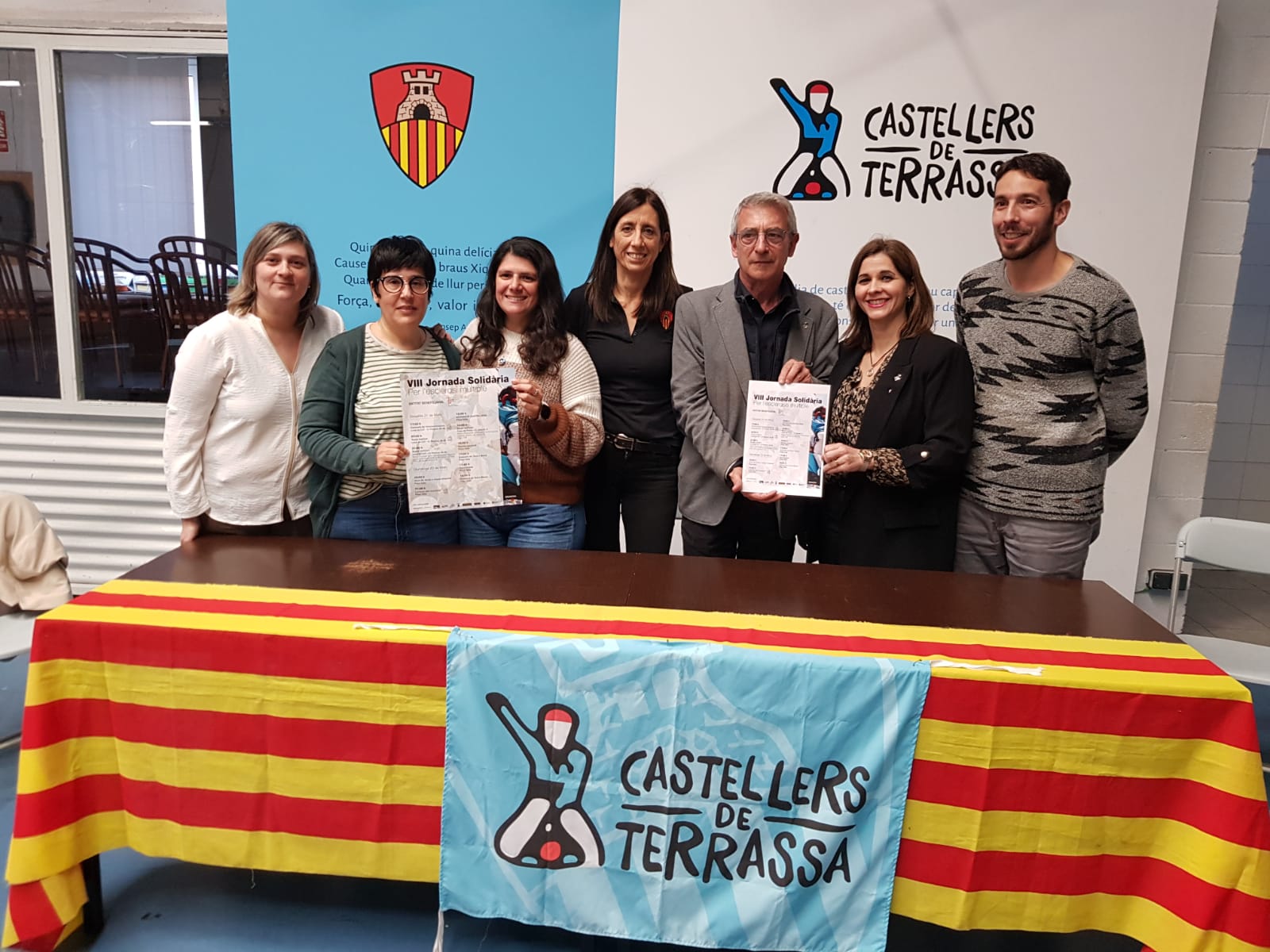 Presentació de la vuitena jornada solidària dels Castellers de Terrassa a favor de Terrassa Esclerosi Múltiple | Lluïsa Tarrida