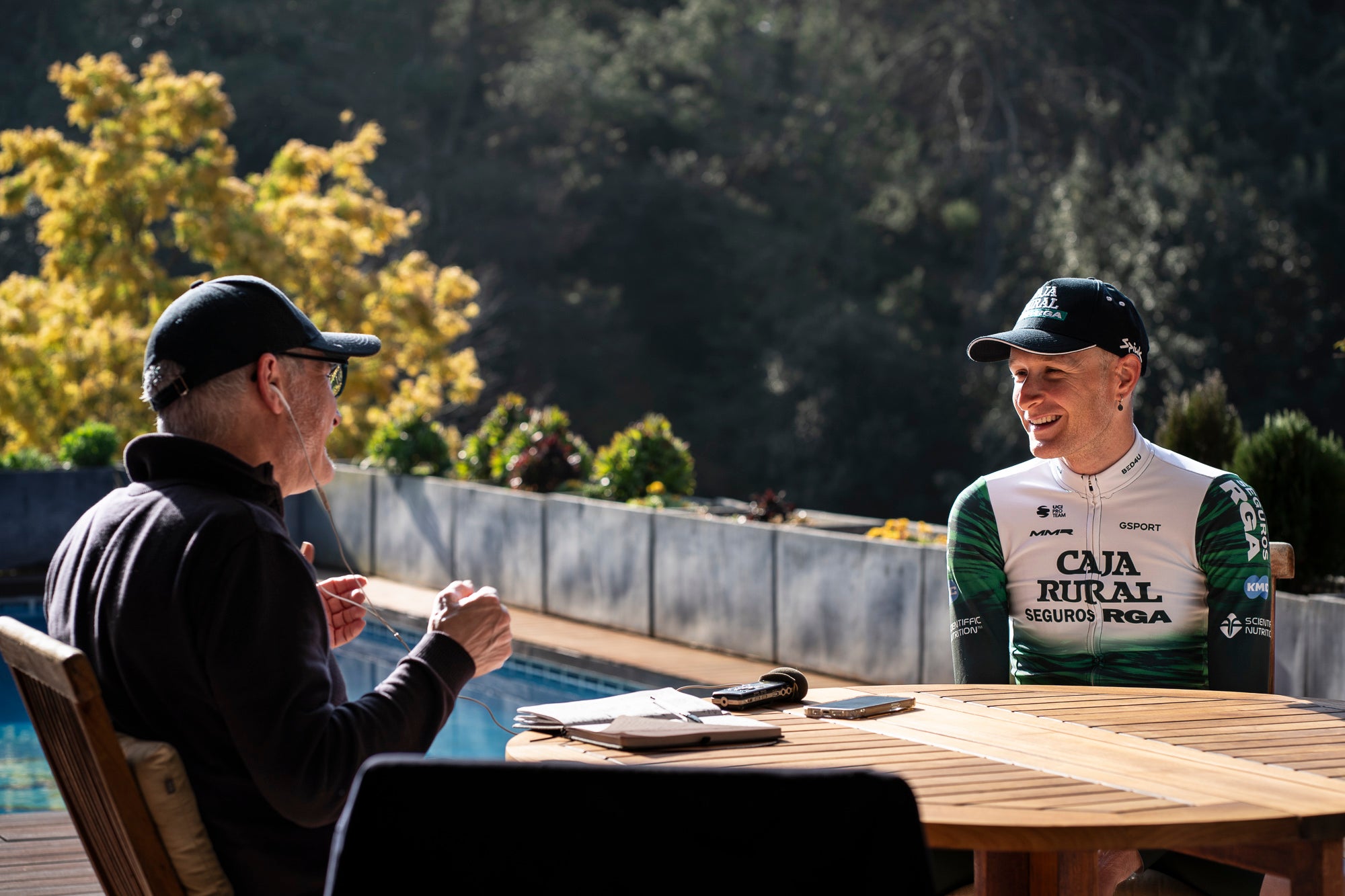 Abel Balderstone, ciclista membre de l'equip Caja Rural-Seguros RGA. Ullastrell, 13.03.2026 | Mireia Comas