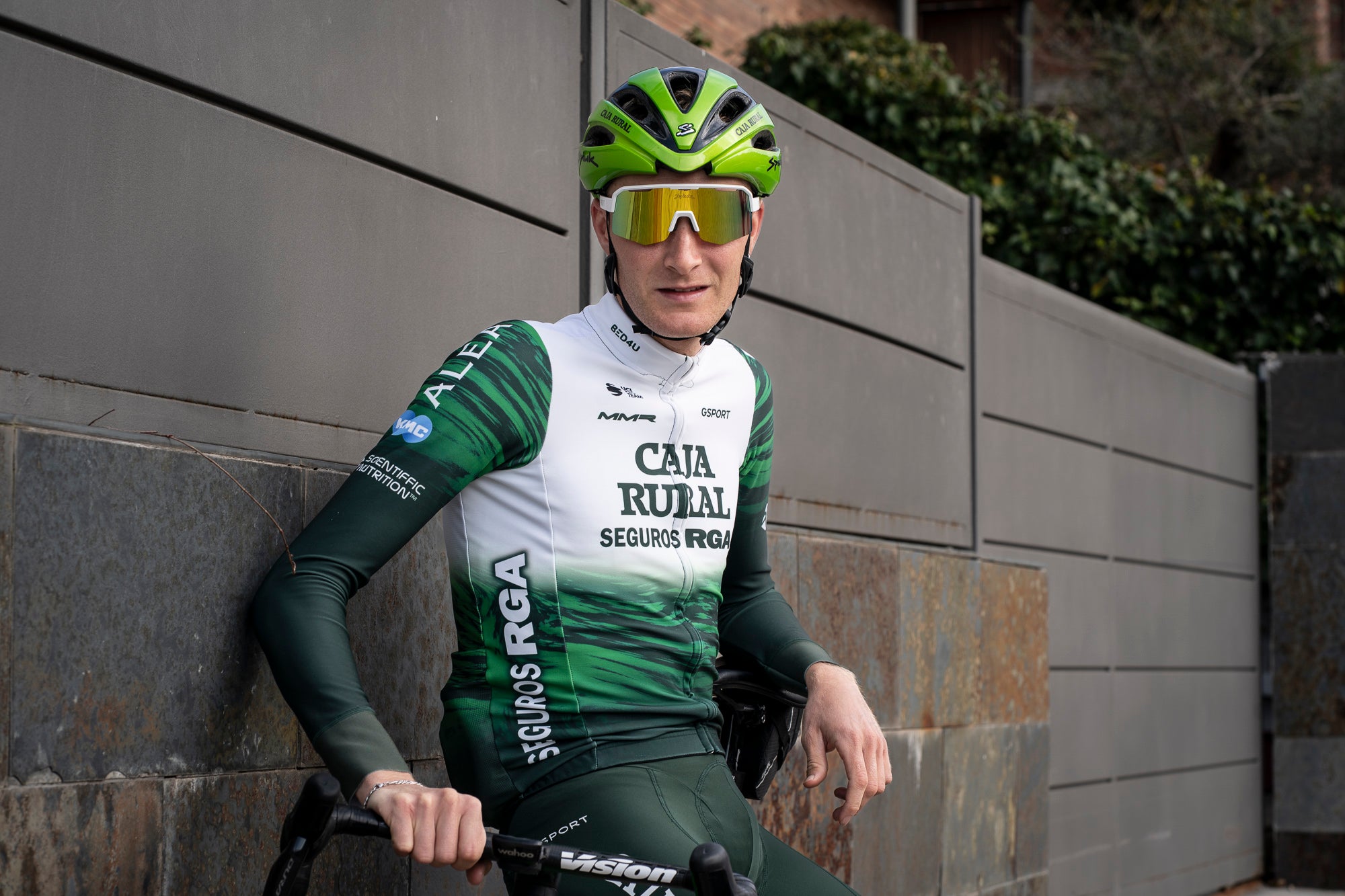 Abel Balderstone, ciclista membre de l'equip Caja Rural-Seguros RGA. Ullastrell, 13.03.2026 | Mireia Comas