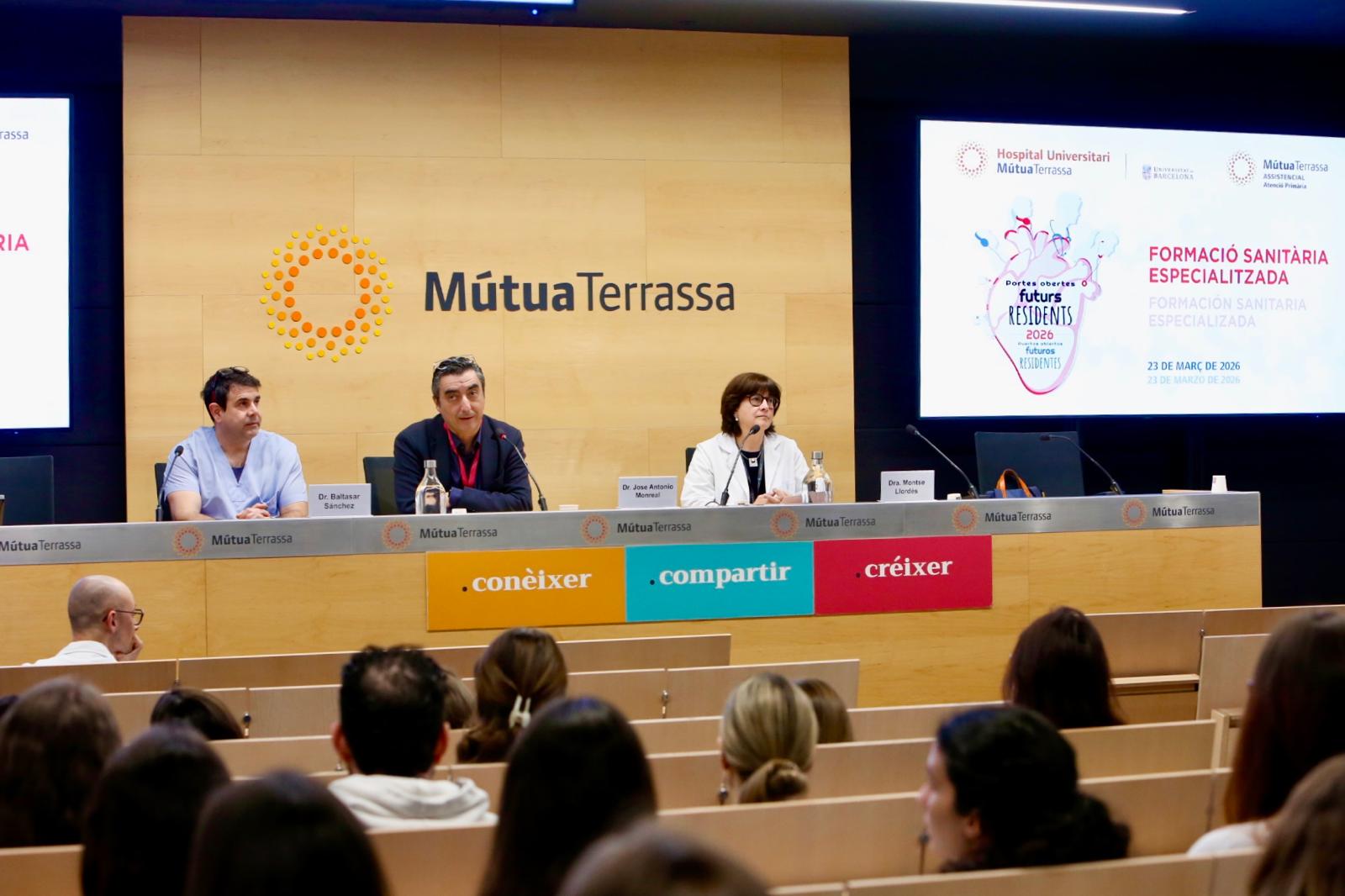 Celebrada la jornada de portes obertes per a futurs residents a l'Hospital Universitari MútuaTerrassa | MútuaTerrassa
