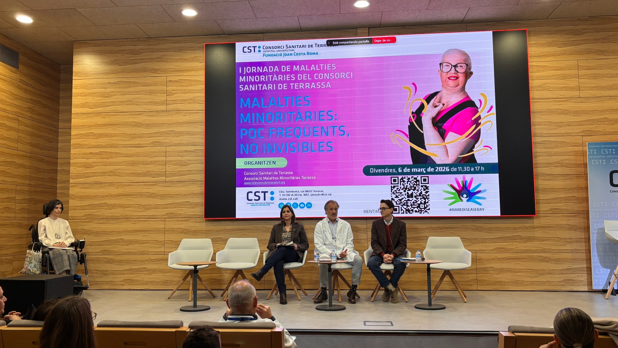 Inauguració de la I Jornada de Malalties Minoritàries del Consorci Sanitari de Terrassa | CST