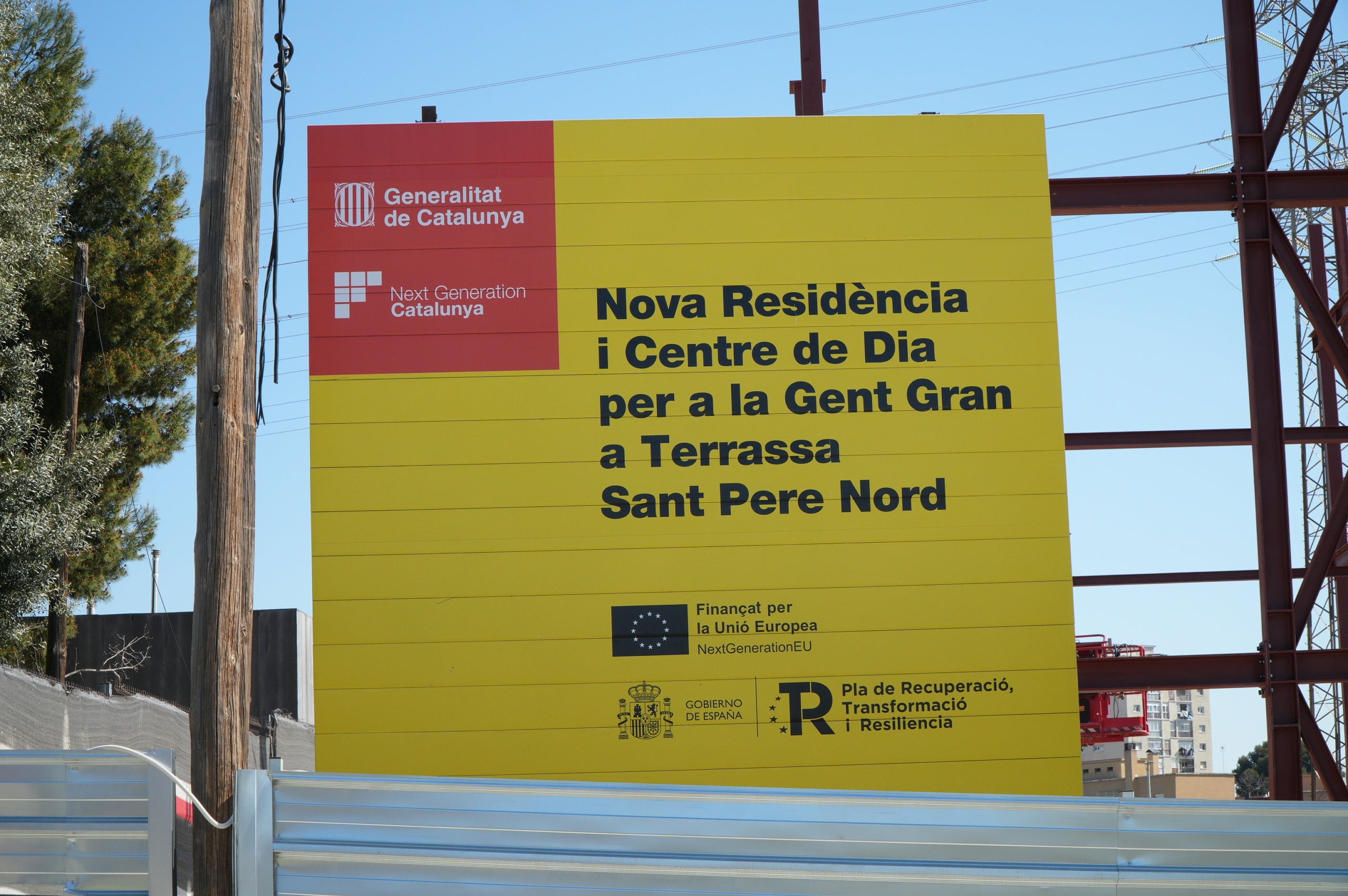 Obres de construcció de la futura residència i centre de dia a Sant Pere Nord | Jan Romero
