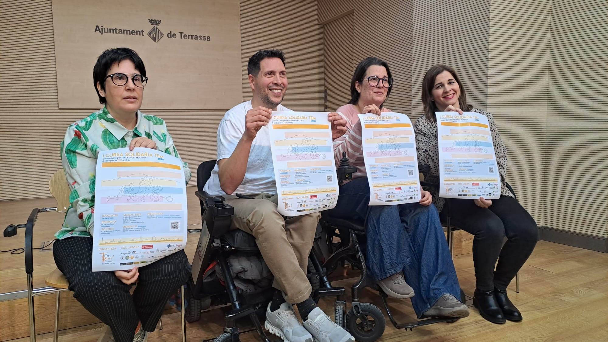 Presentació de la primera Cursa Solidària per l'Esclerosi Múltiple de Terrassa | Oriol Manrique
