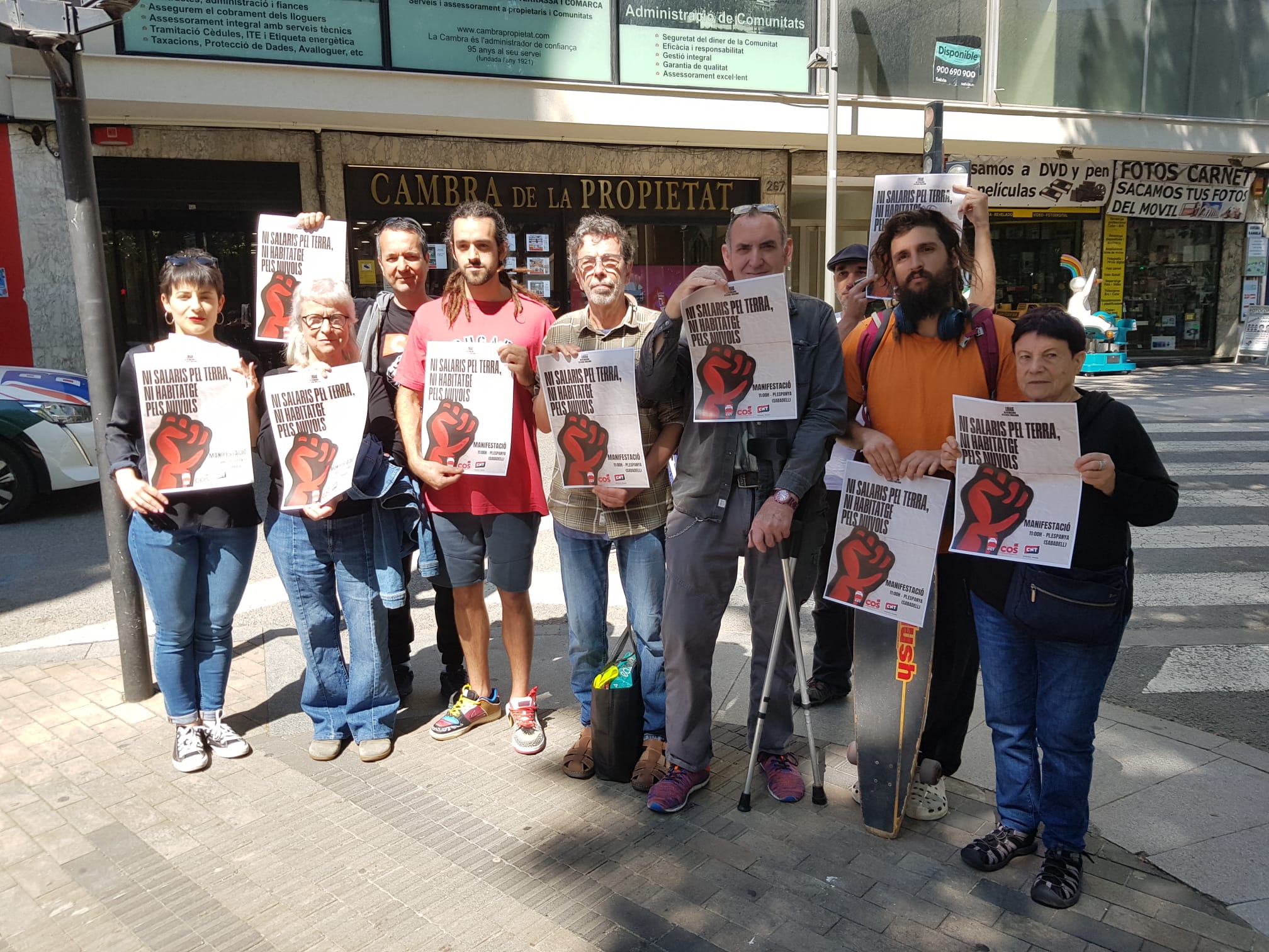 Acte de presentació de la manifestació anticapitalista per l'1 de maig | Lluïsa Tarrida