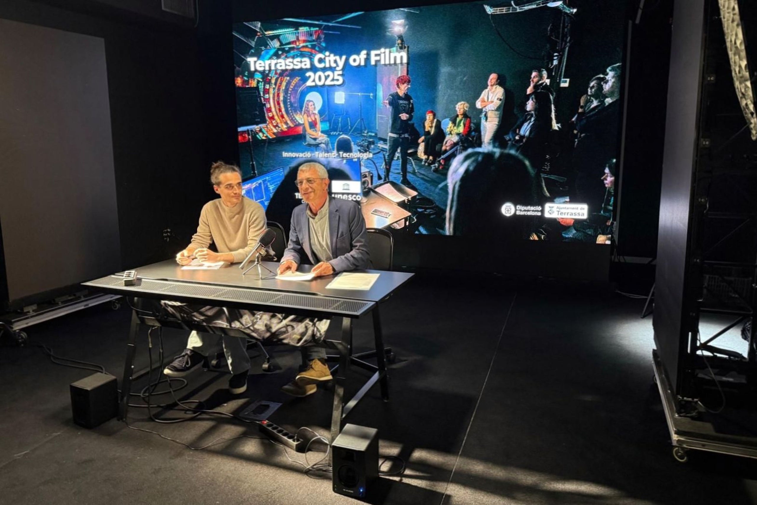 El tinent d'alcalde Joan Salvador ha fet balanç d’activitats del darrer any de Terrassa Unesco City of Film  | Aj. Terrassa