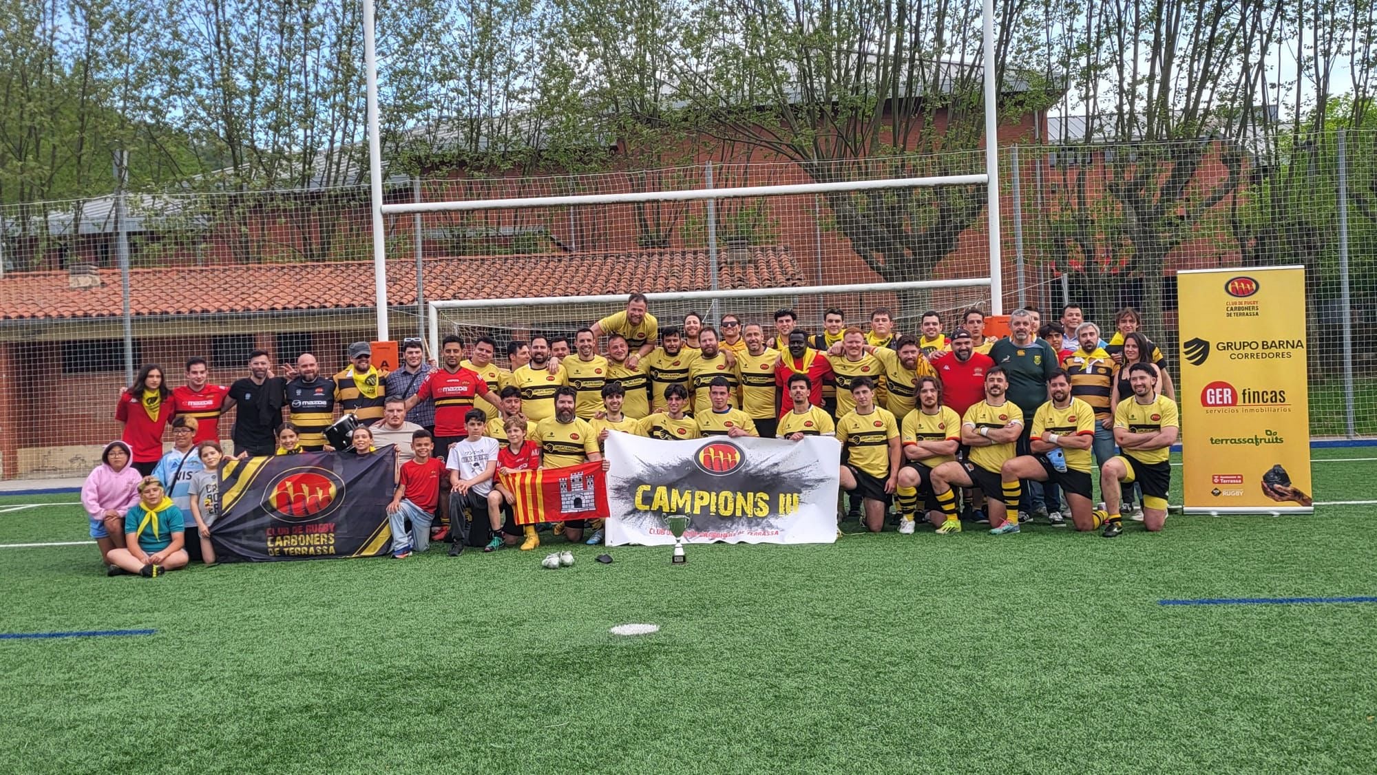 Els Carboners de Terrassa es proclamen campions de Segona Catalana | Cedida

